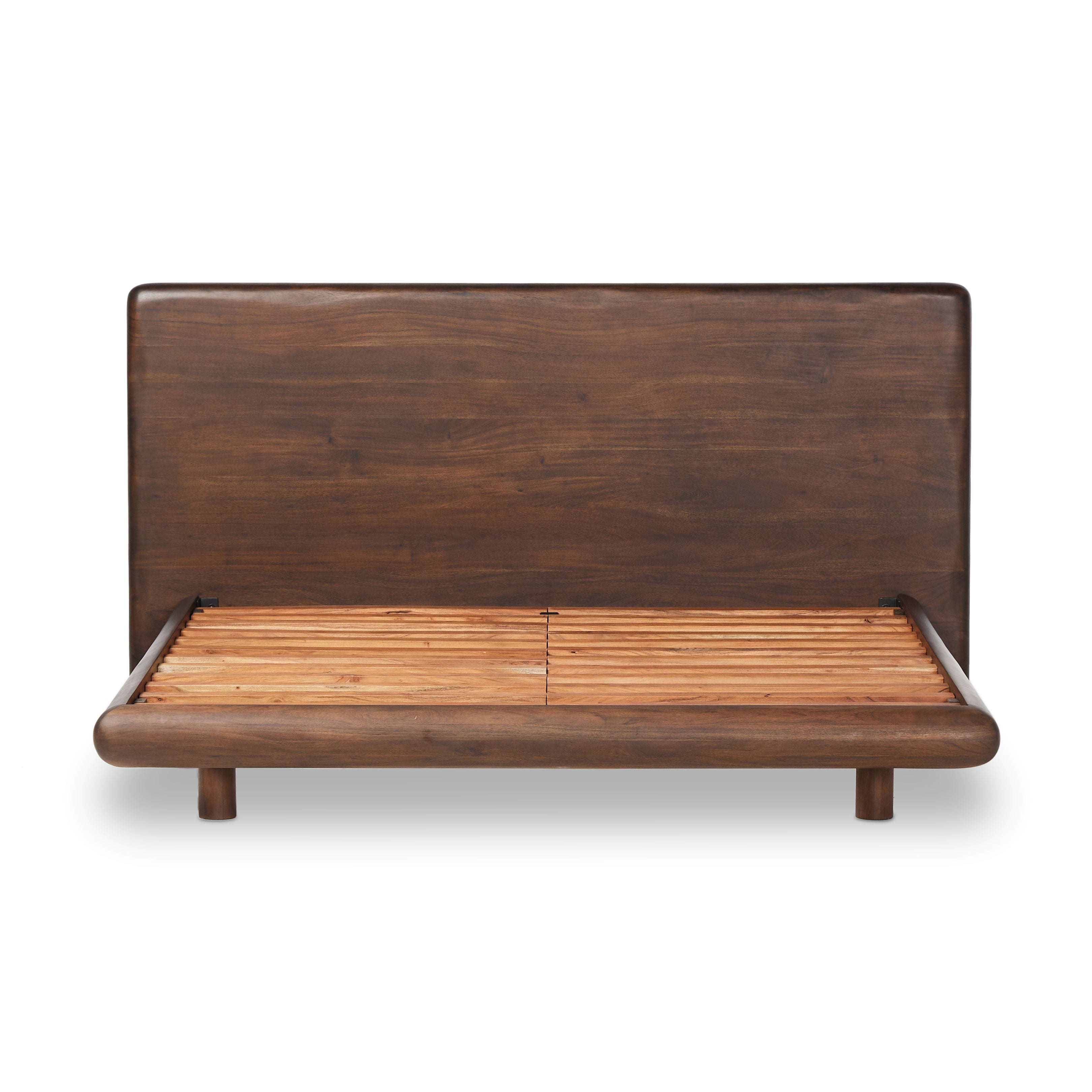 Lawson Bed shown from front without mattress