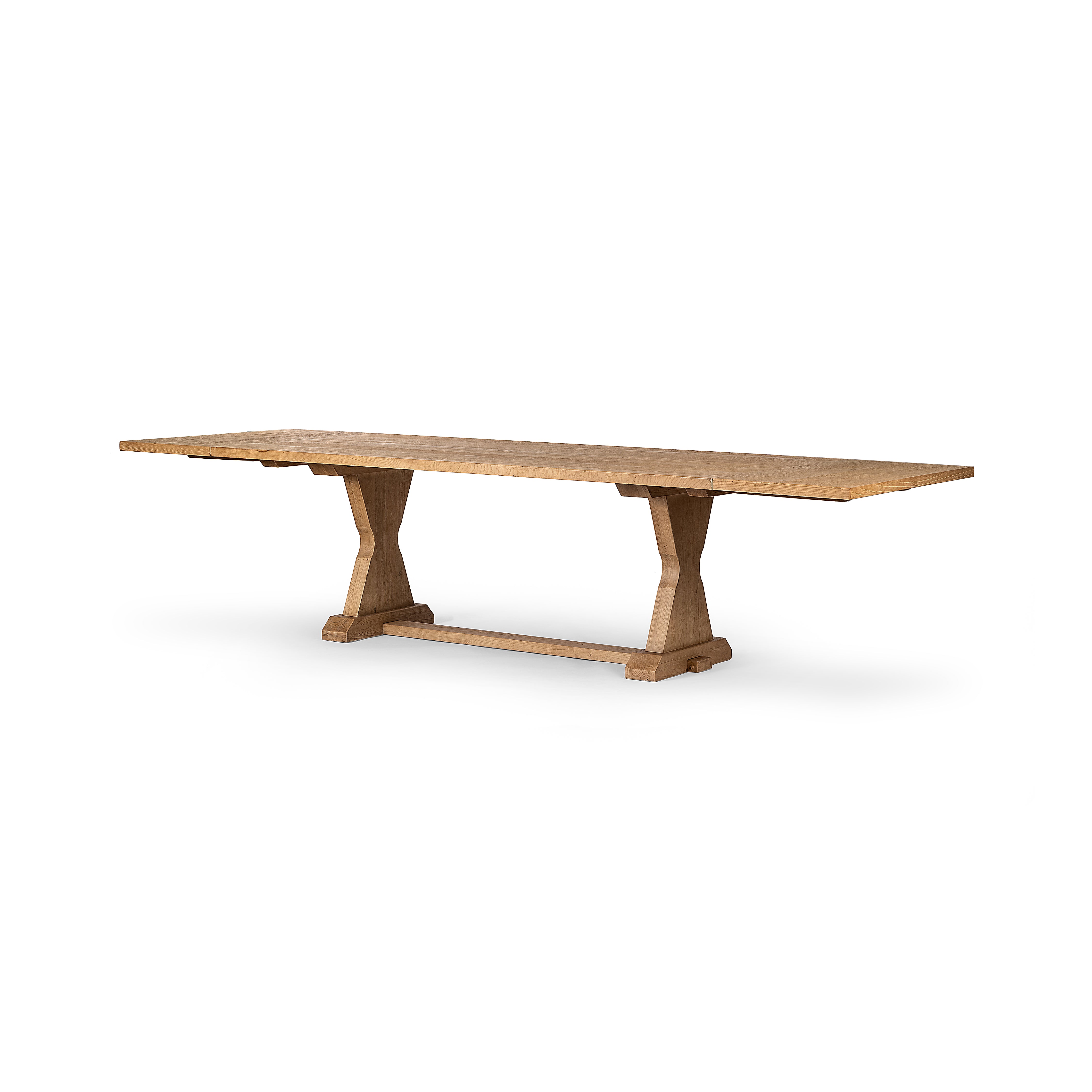 Bella Extension Dining Table shown  extended