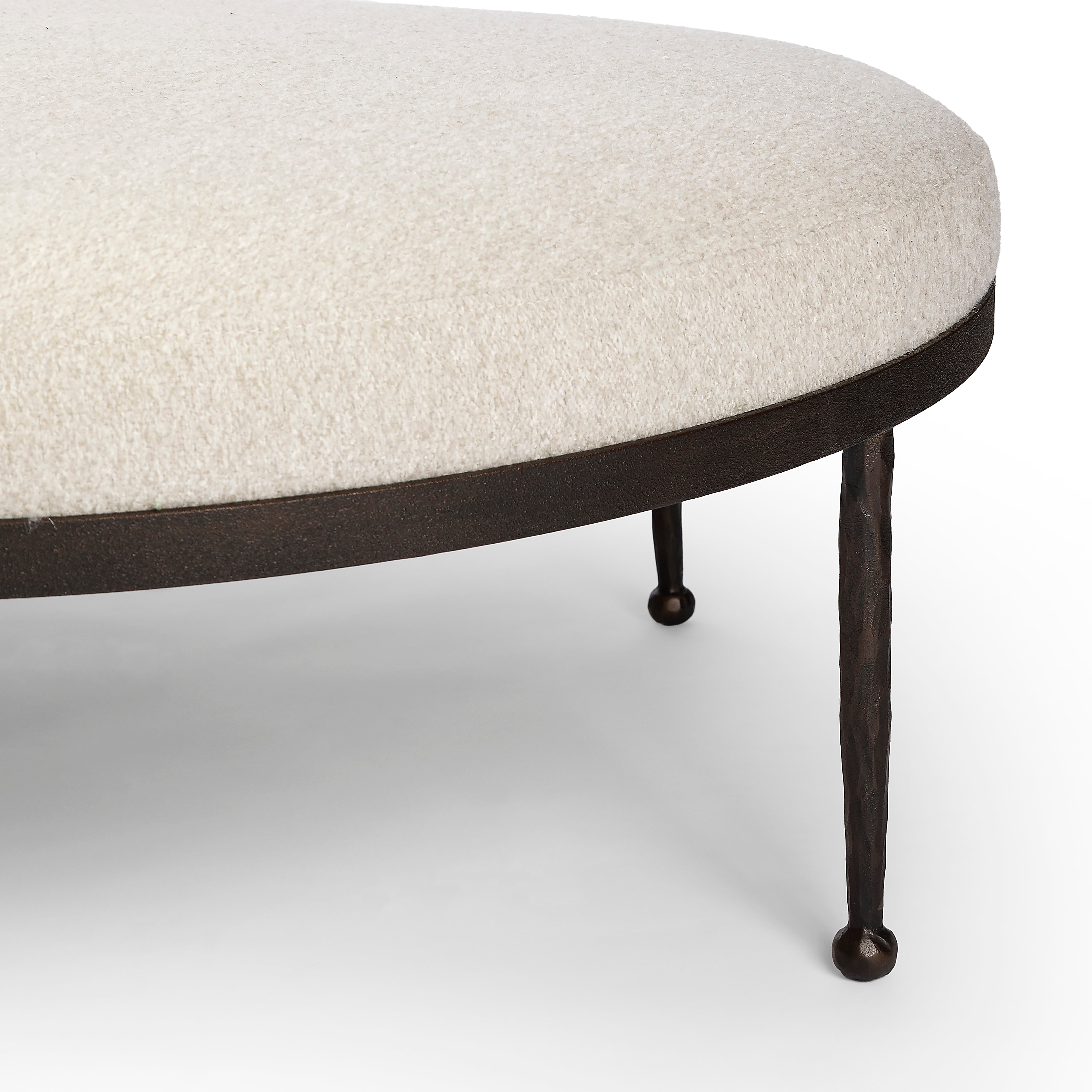 Bailey Cocktail Ottoman up close