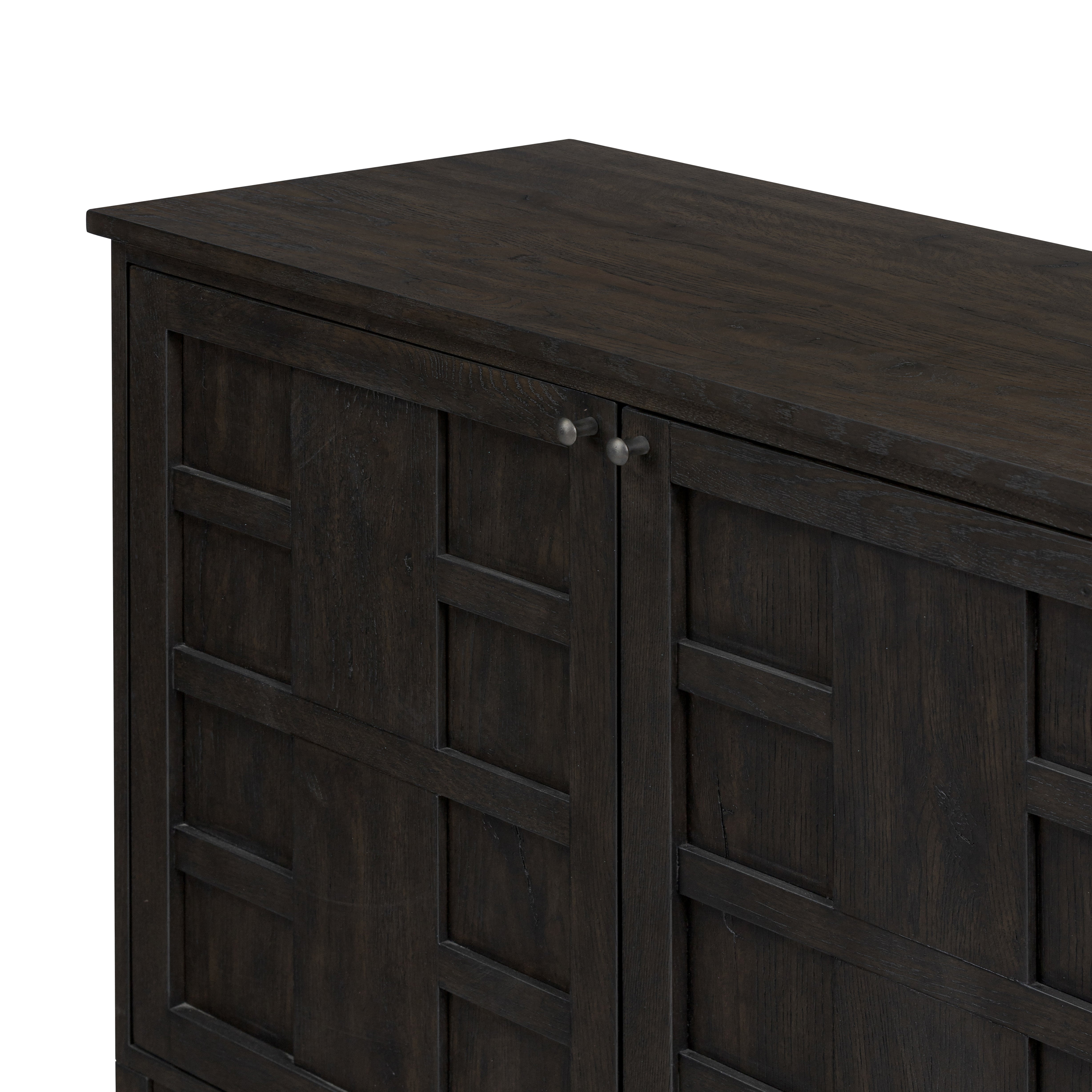 Smoked Black Cara Sideboard top and front