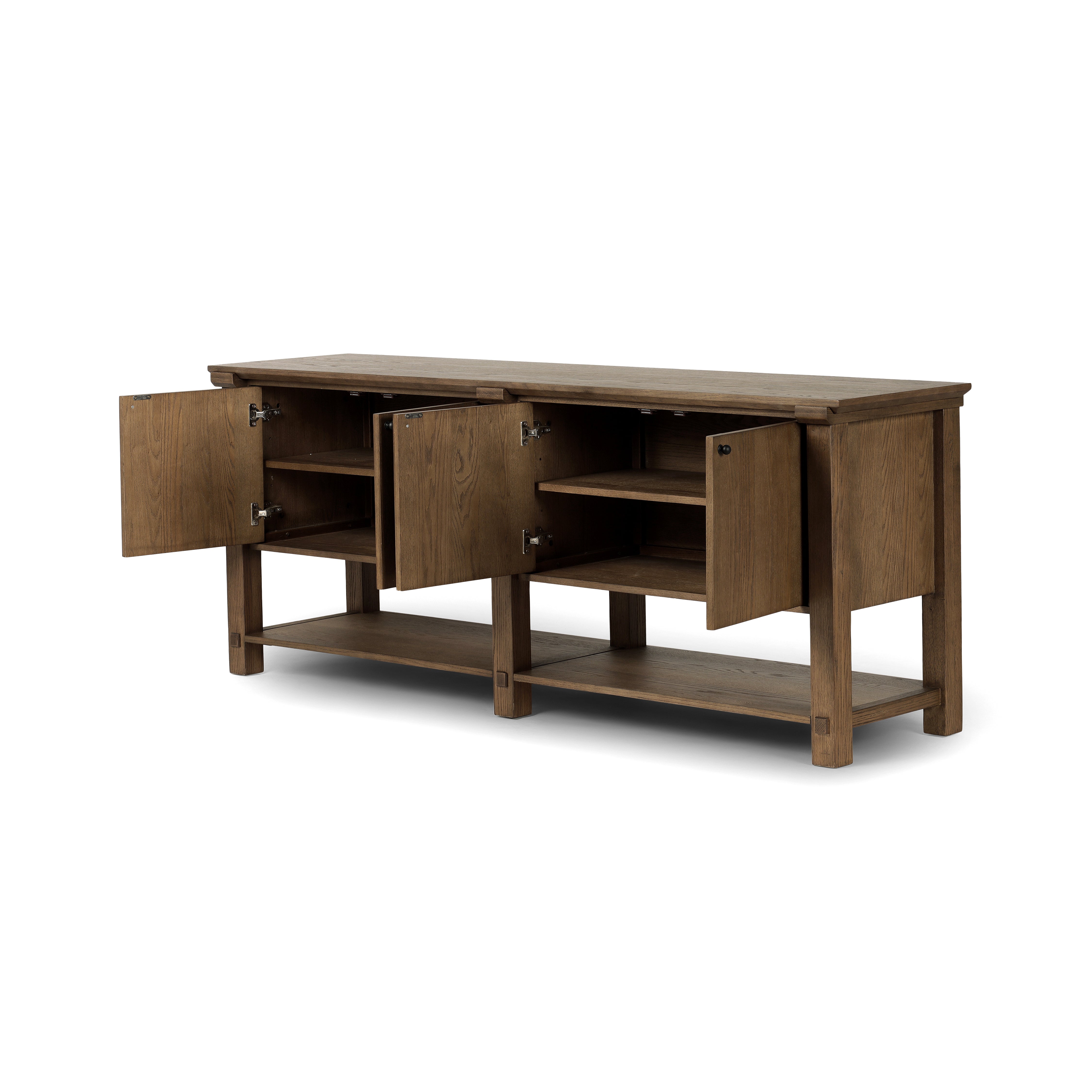 Dahlia Sideboard shown with doors open