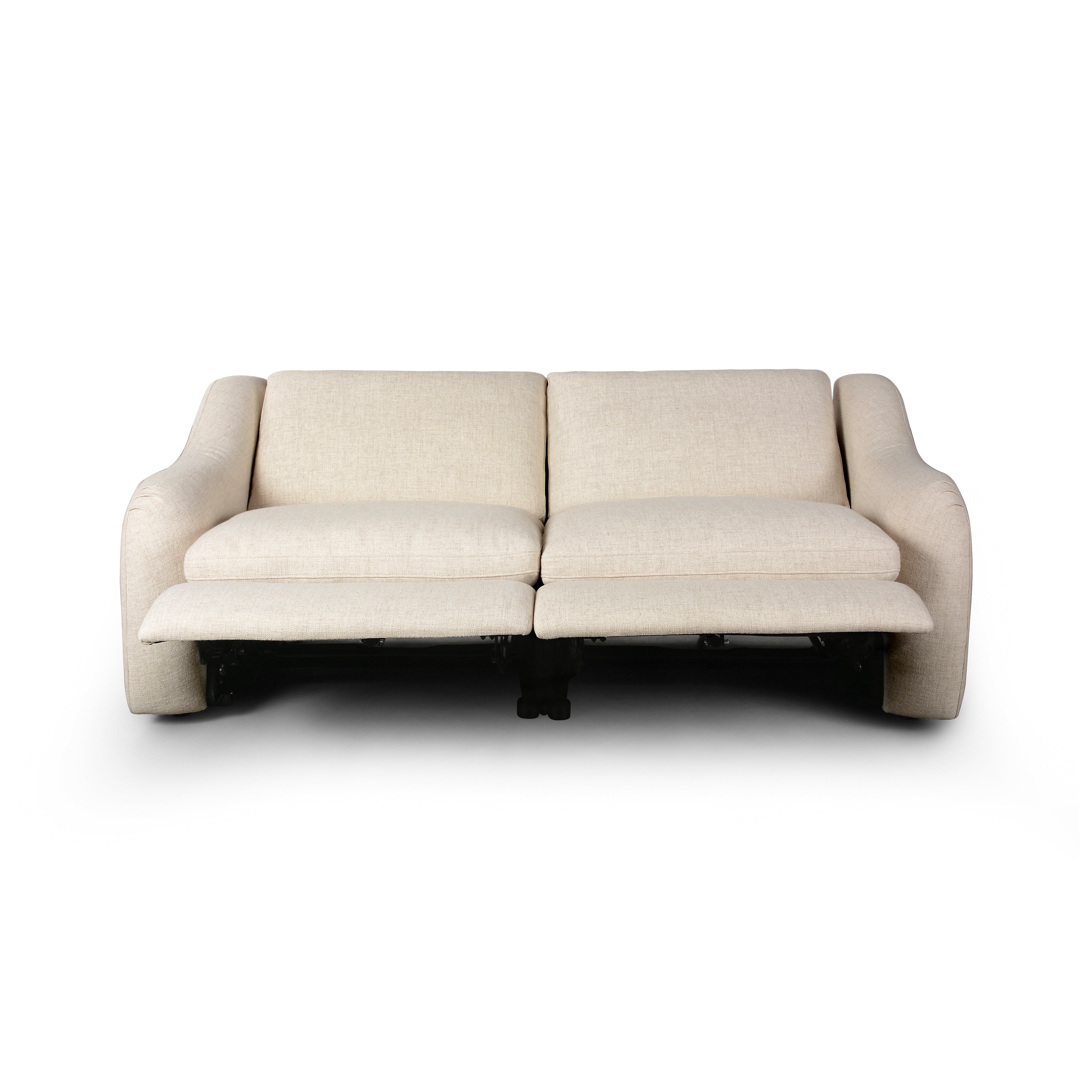 Antigo Natural Chase Power Reclining Sofa shown reclined