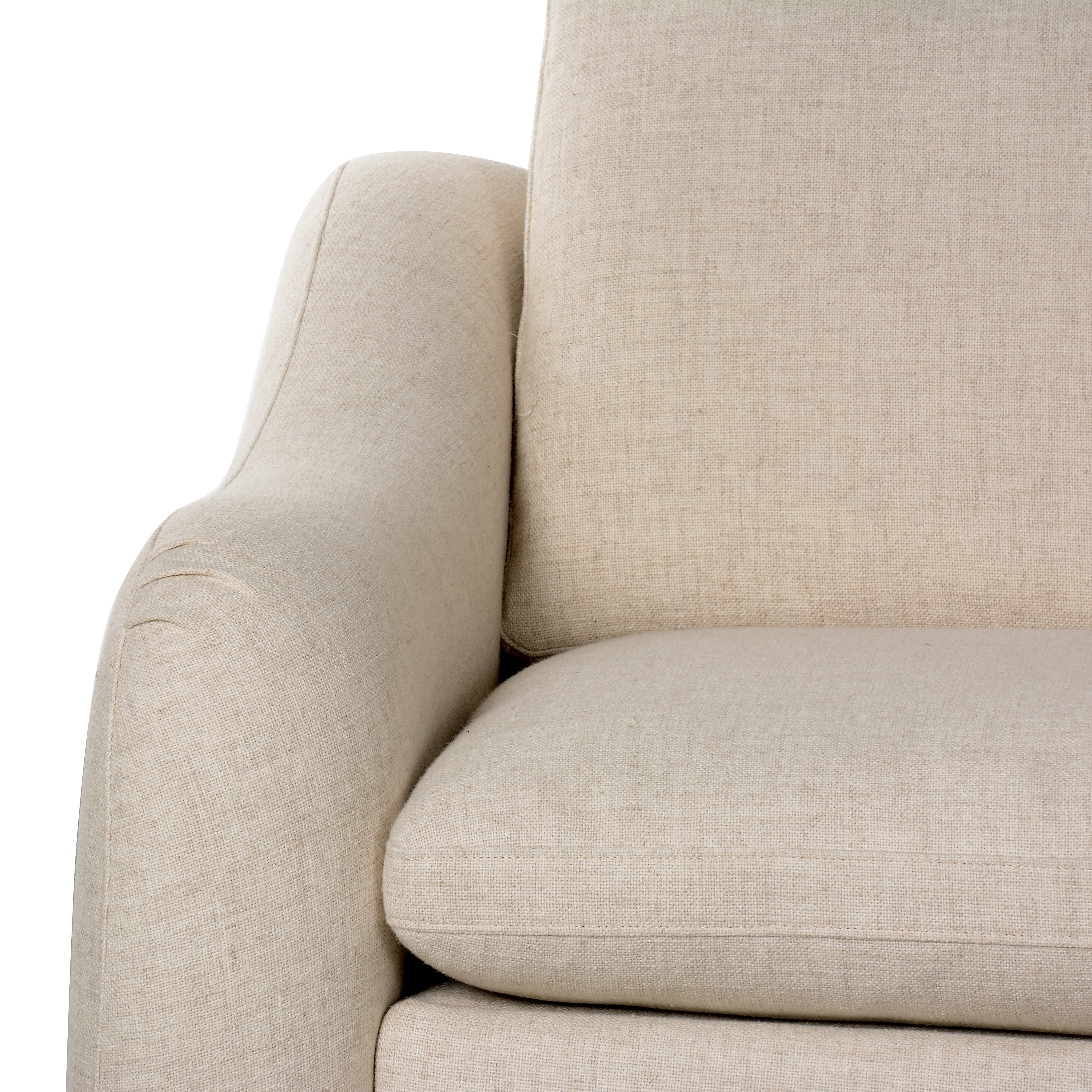 Antigo Natural Chase Power Reclining 3-Piece Sectional arm up close