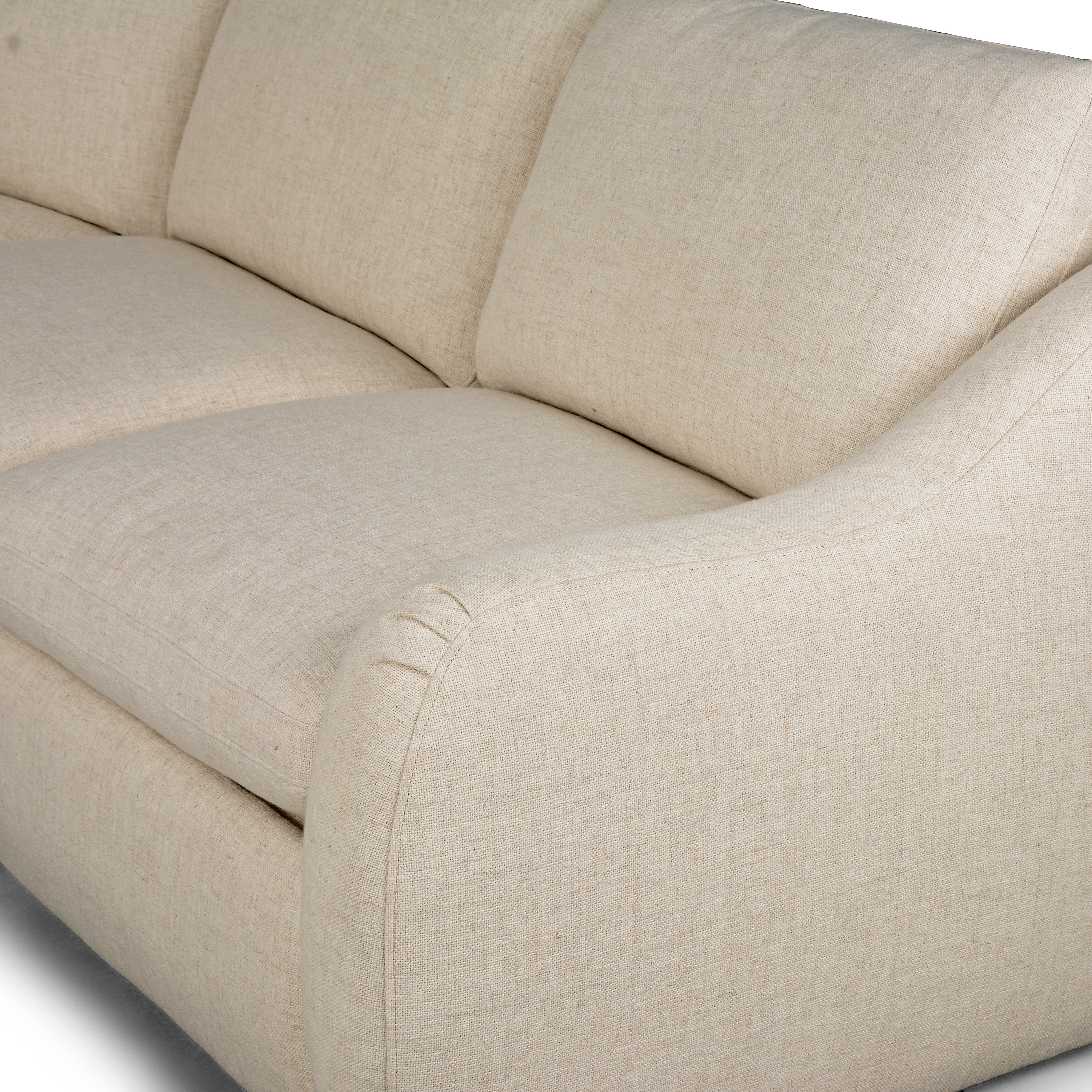 Antigo Natural Chase Power Reclining 3-Piece Sectional up close