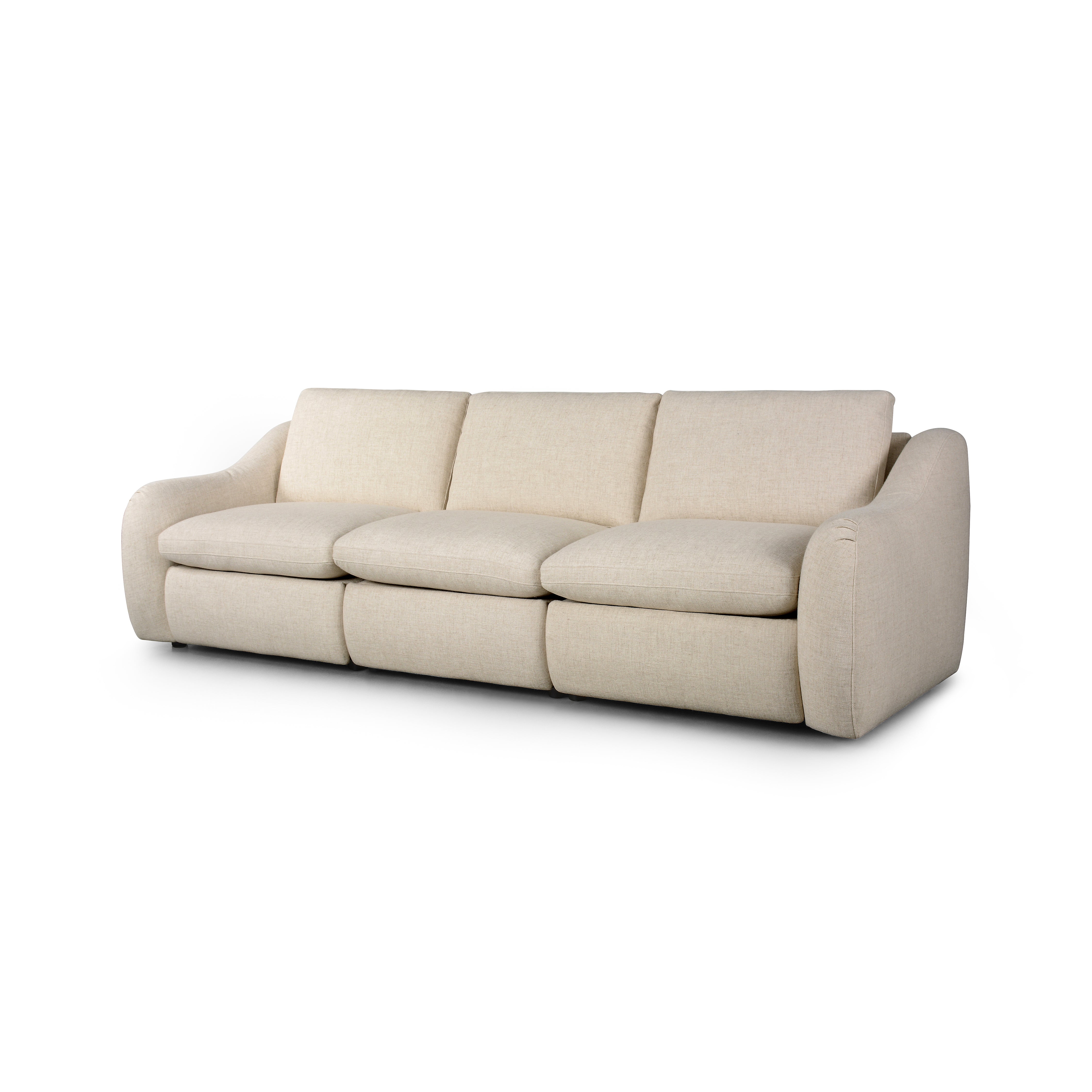 Antigo Natural Chase Power Reclining 3-Piece Sectional