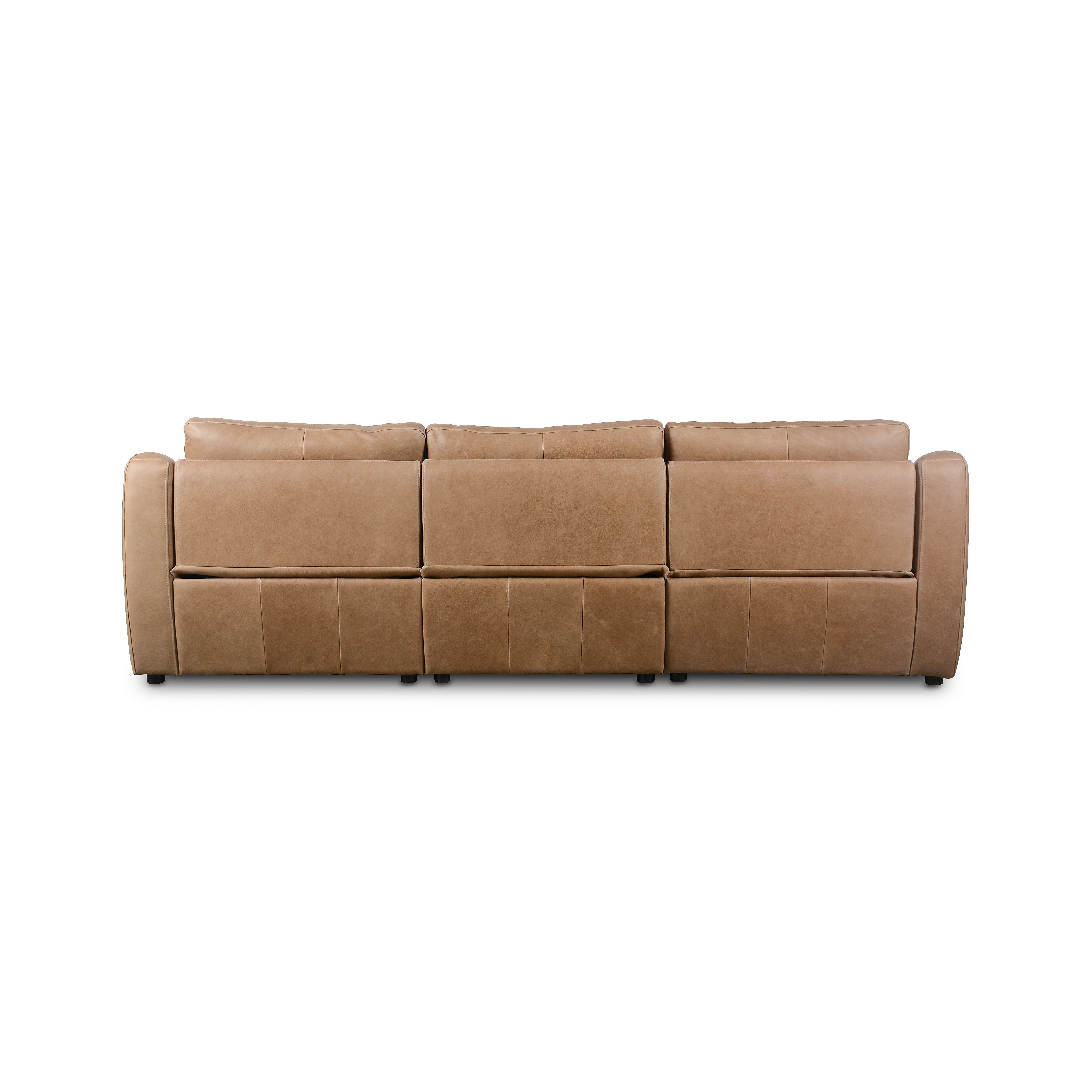 Palermo Drift Chase Power Reclining 3-Piece Sectional backview