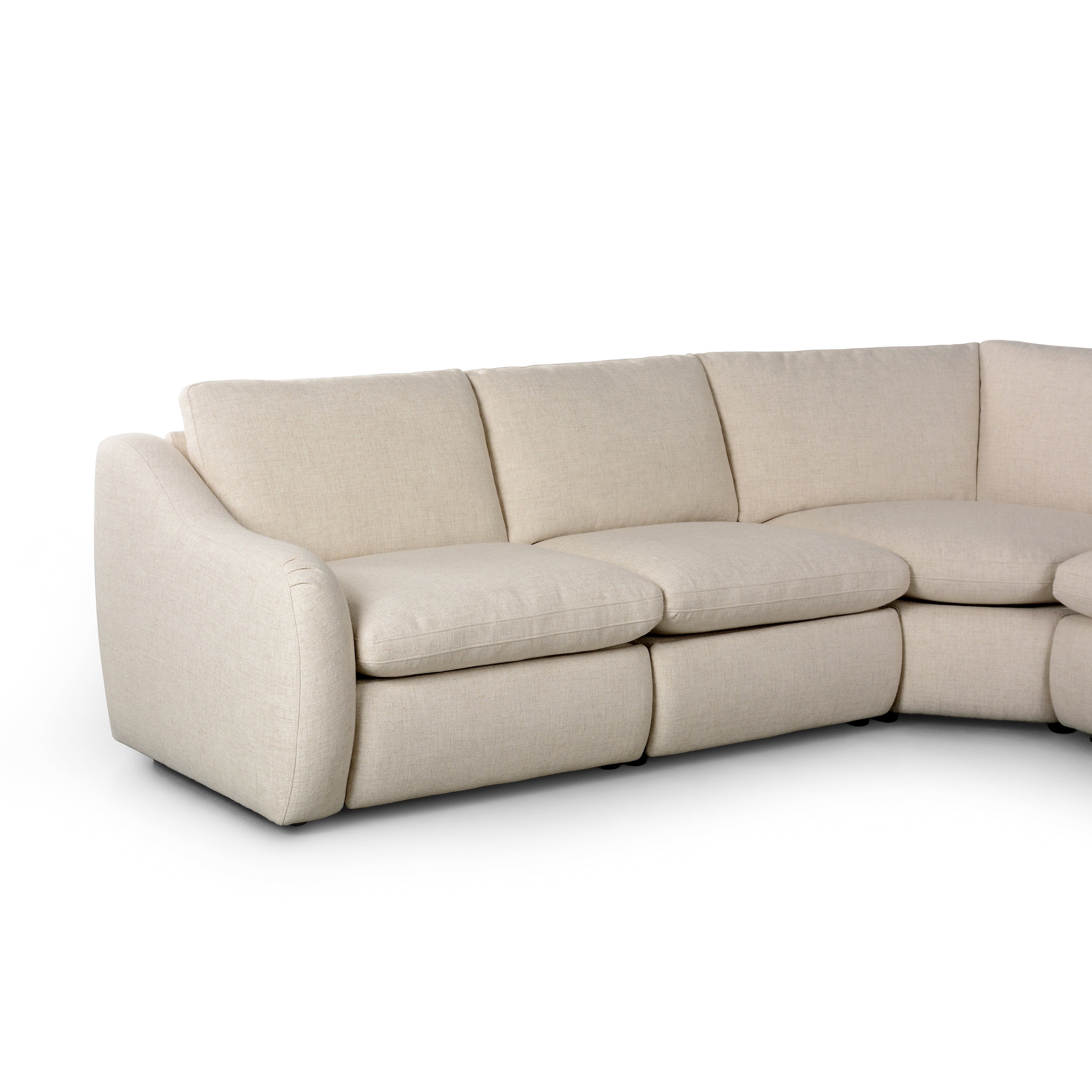 Antigo Natural Chase Power Reclining 5-Piece Sectional