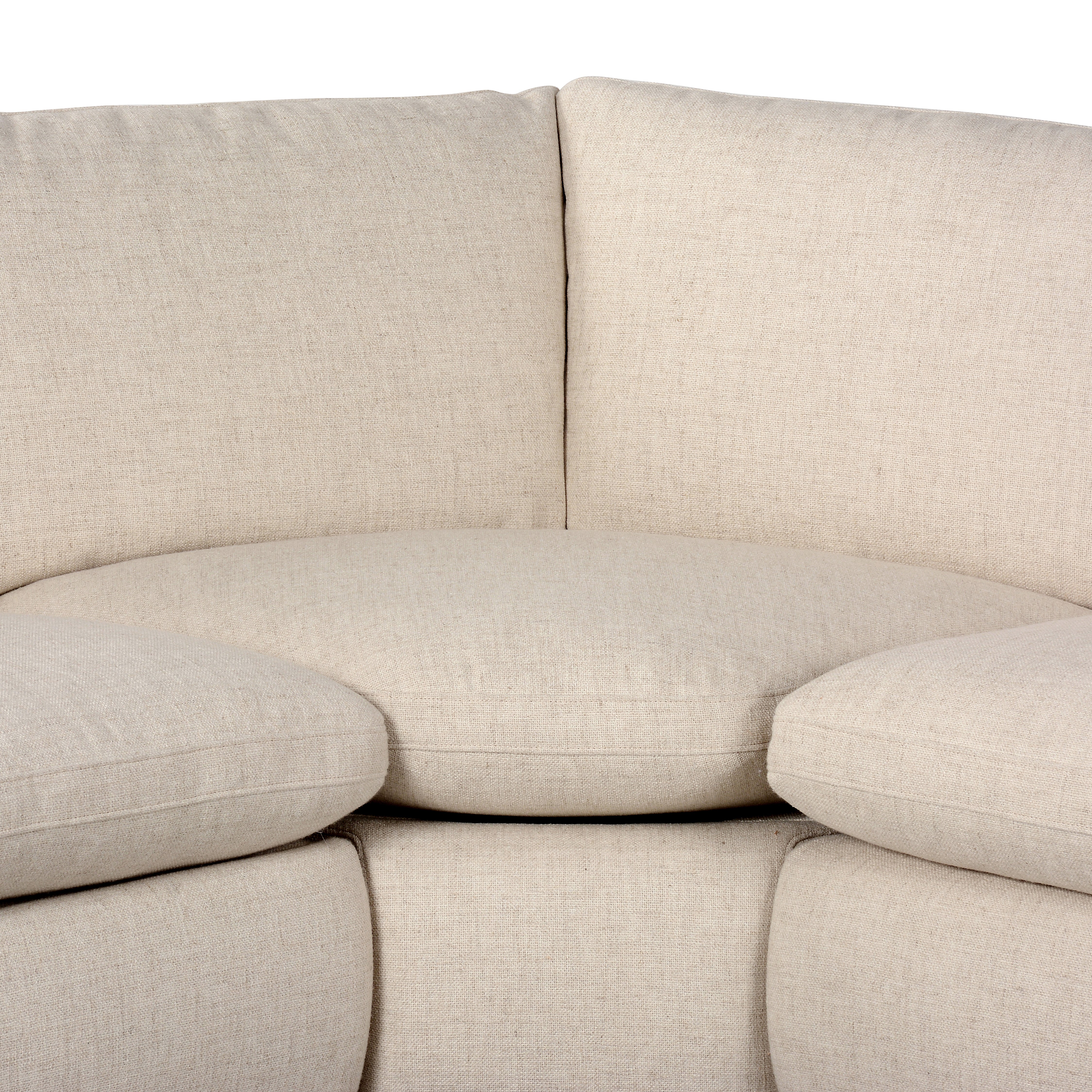 Antigo Natural Chase Power Reclining 5-Piece Sectional up close