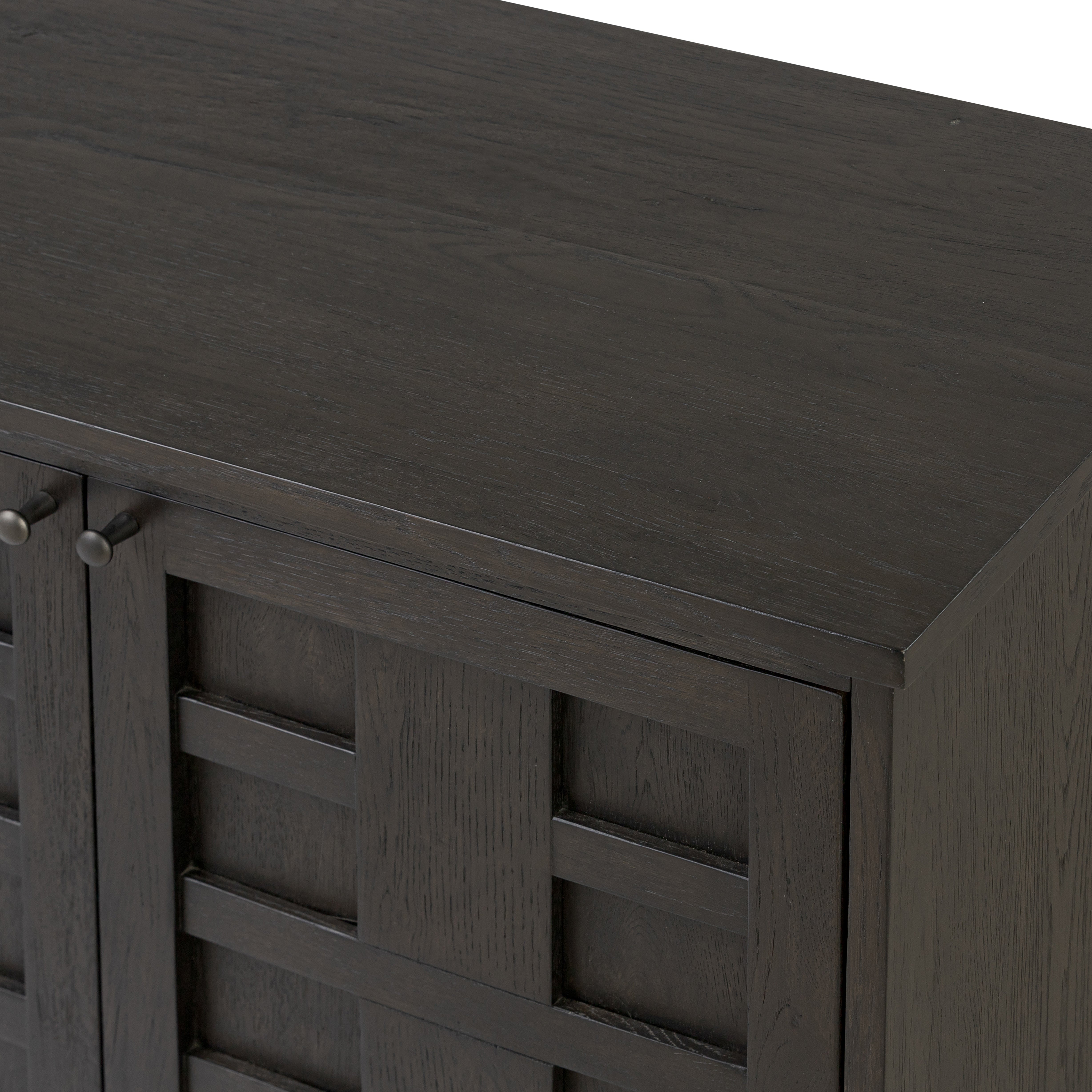Cara Media Console top and front up close