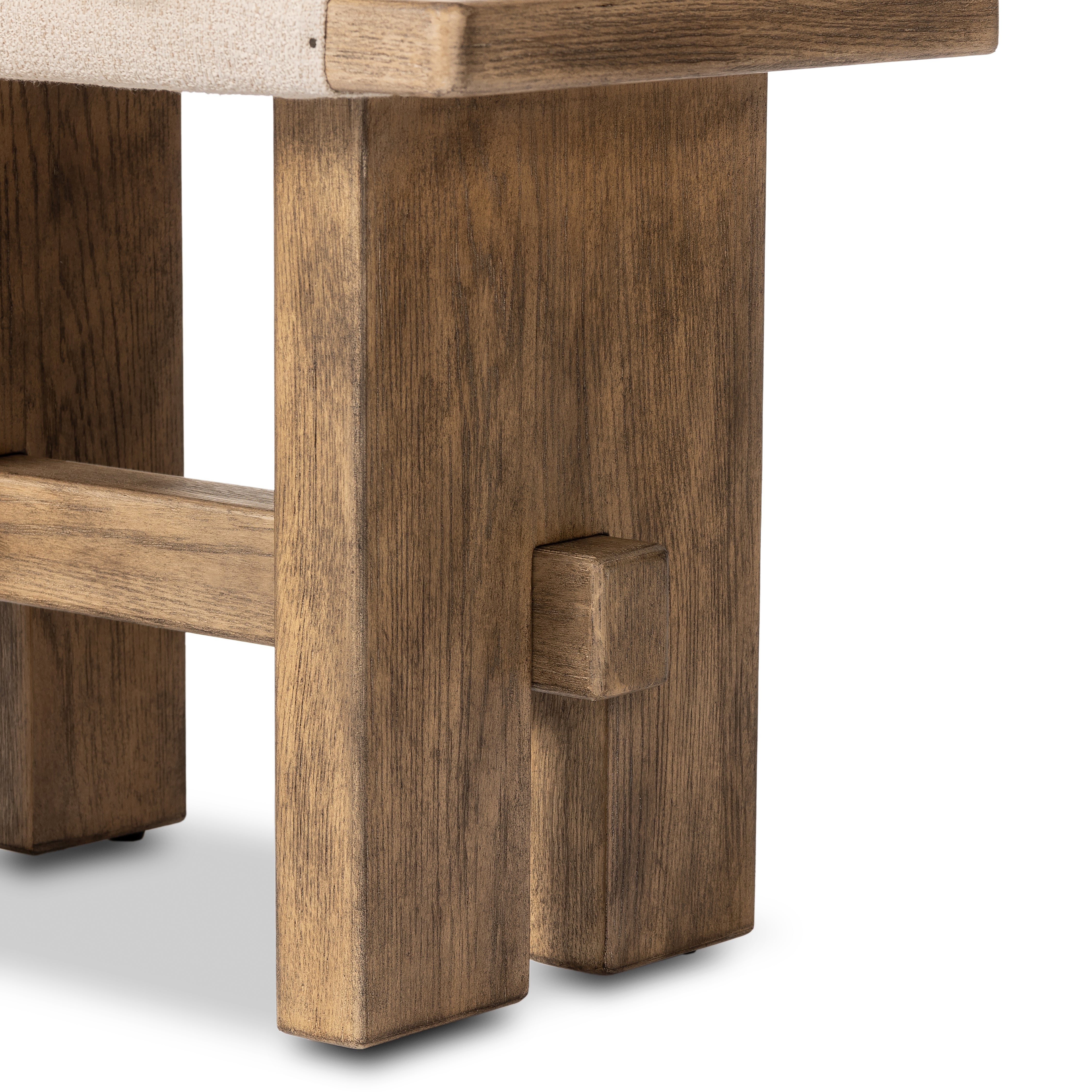 Eddie Accent Stool close up stool leg view