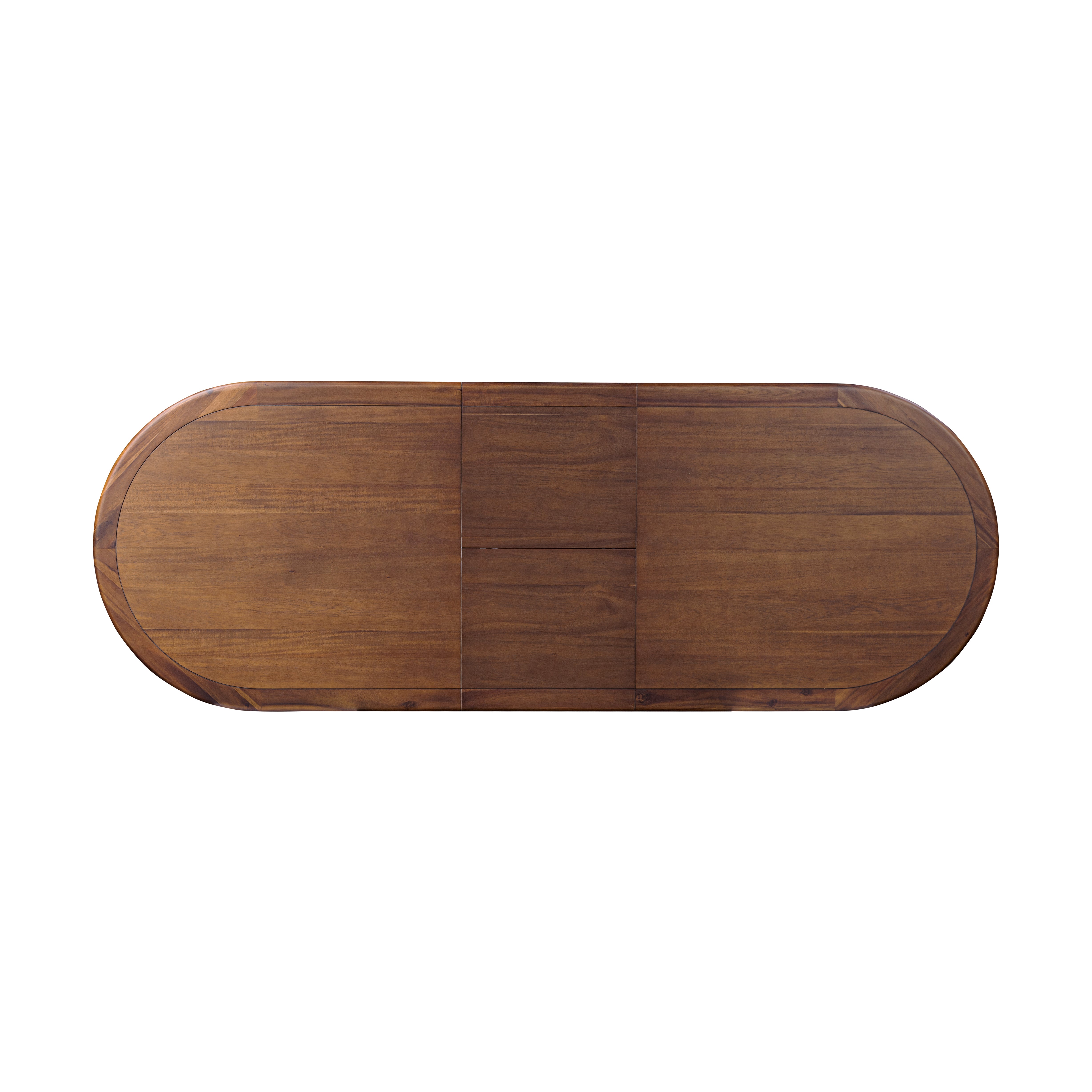 Piper Oval Extension Dining Table top view