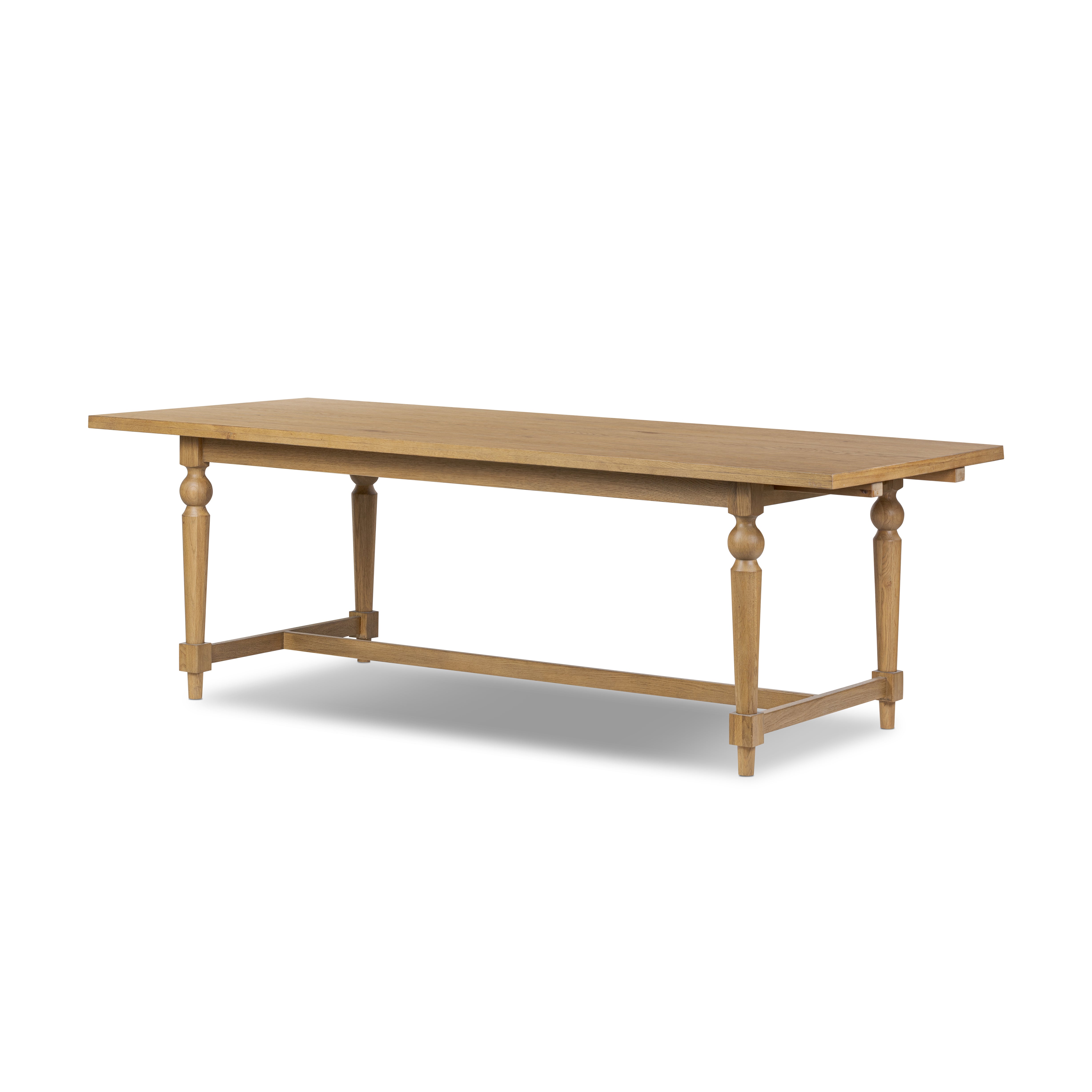 Beau Oval Extension Dining Table shown unextended