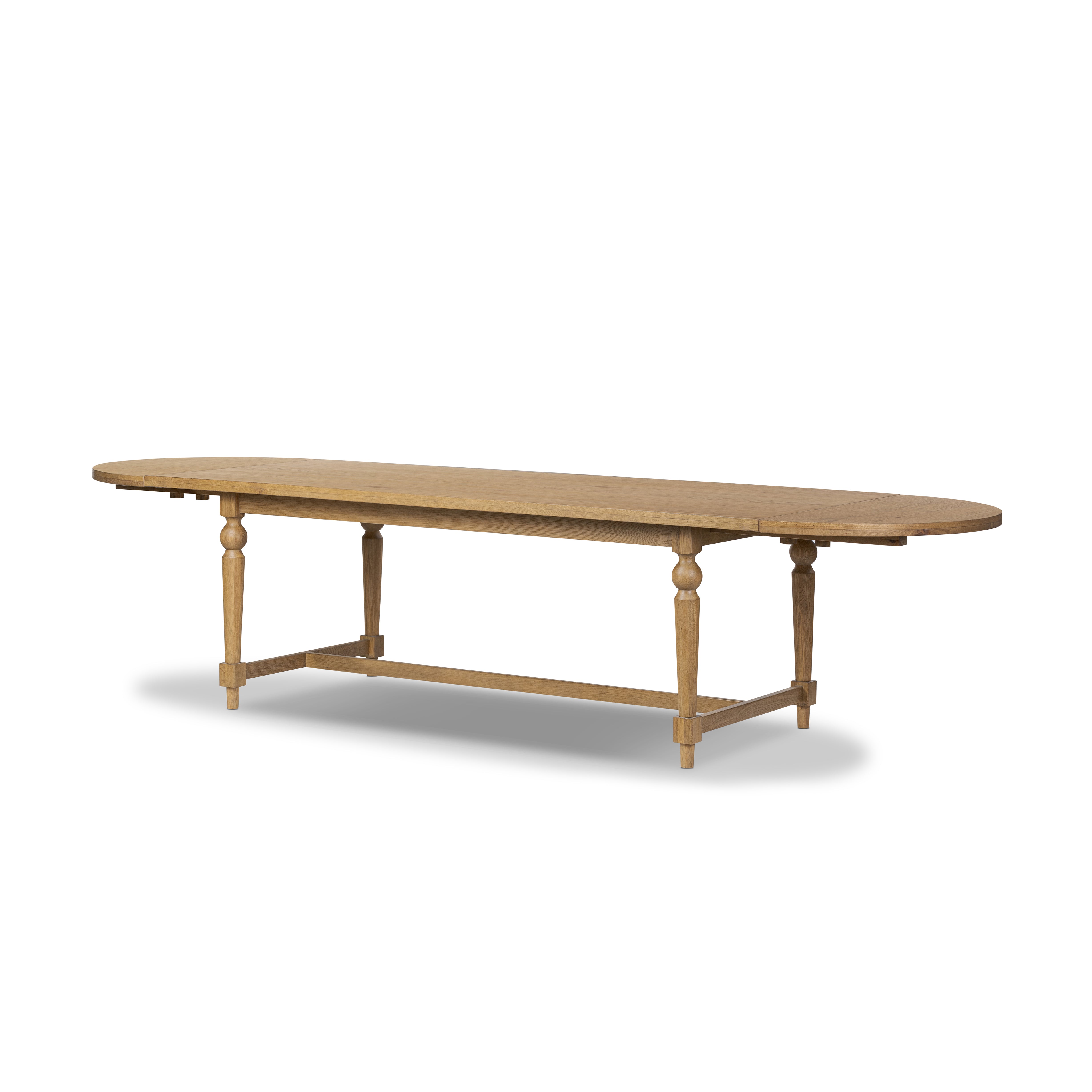 Beau Oval Extension Dining Table shown extended