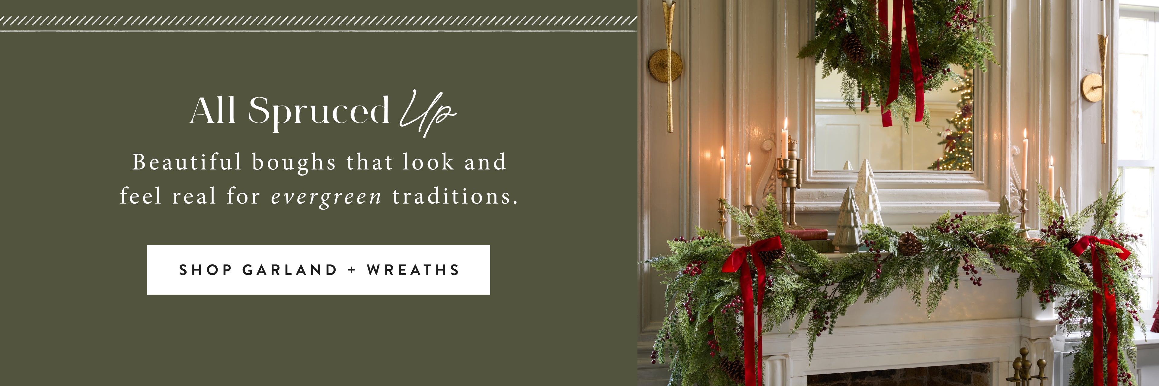 Shop Garland + Wreaths