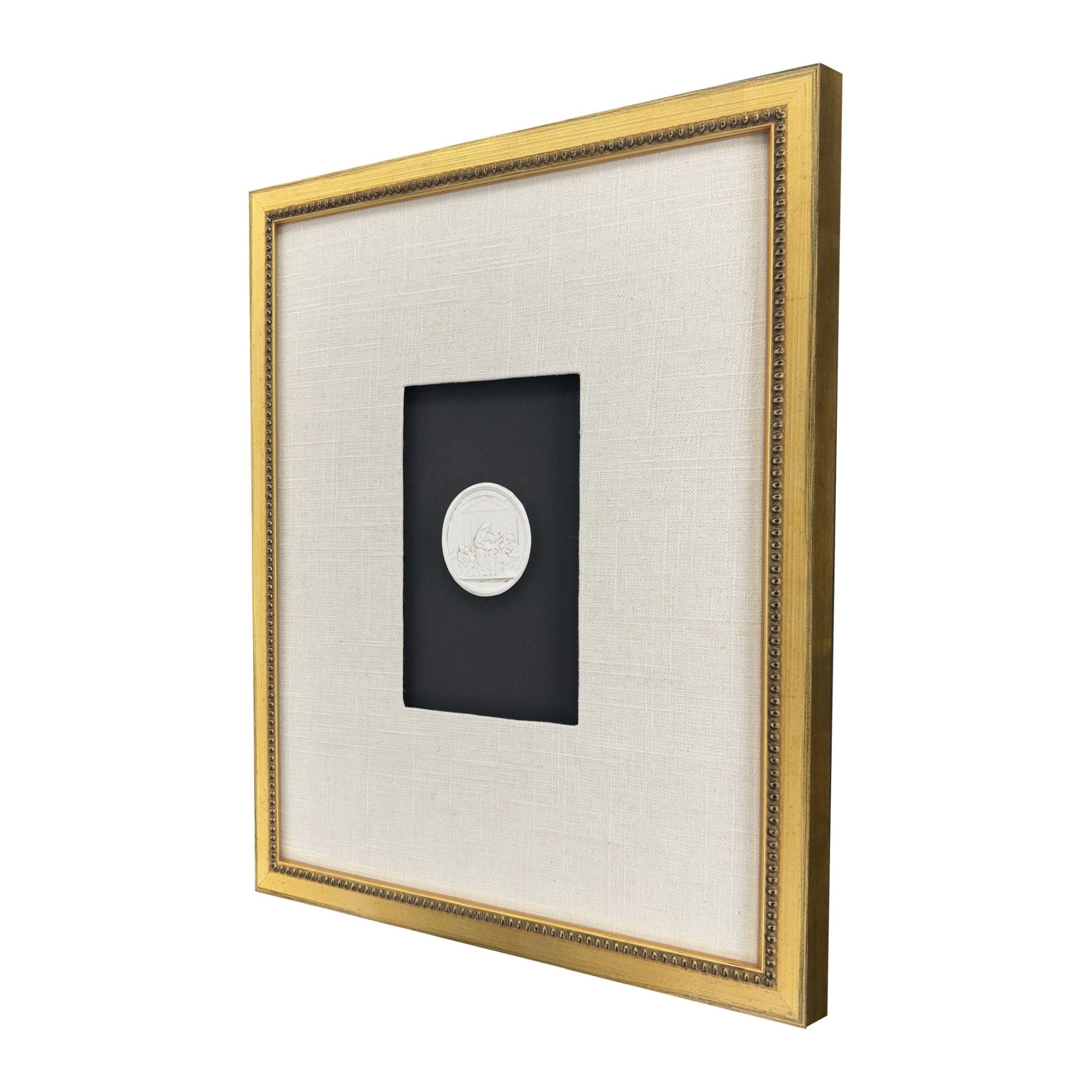 Framed Intaglio II side view