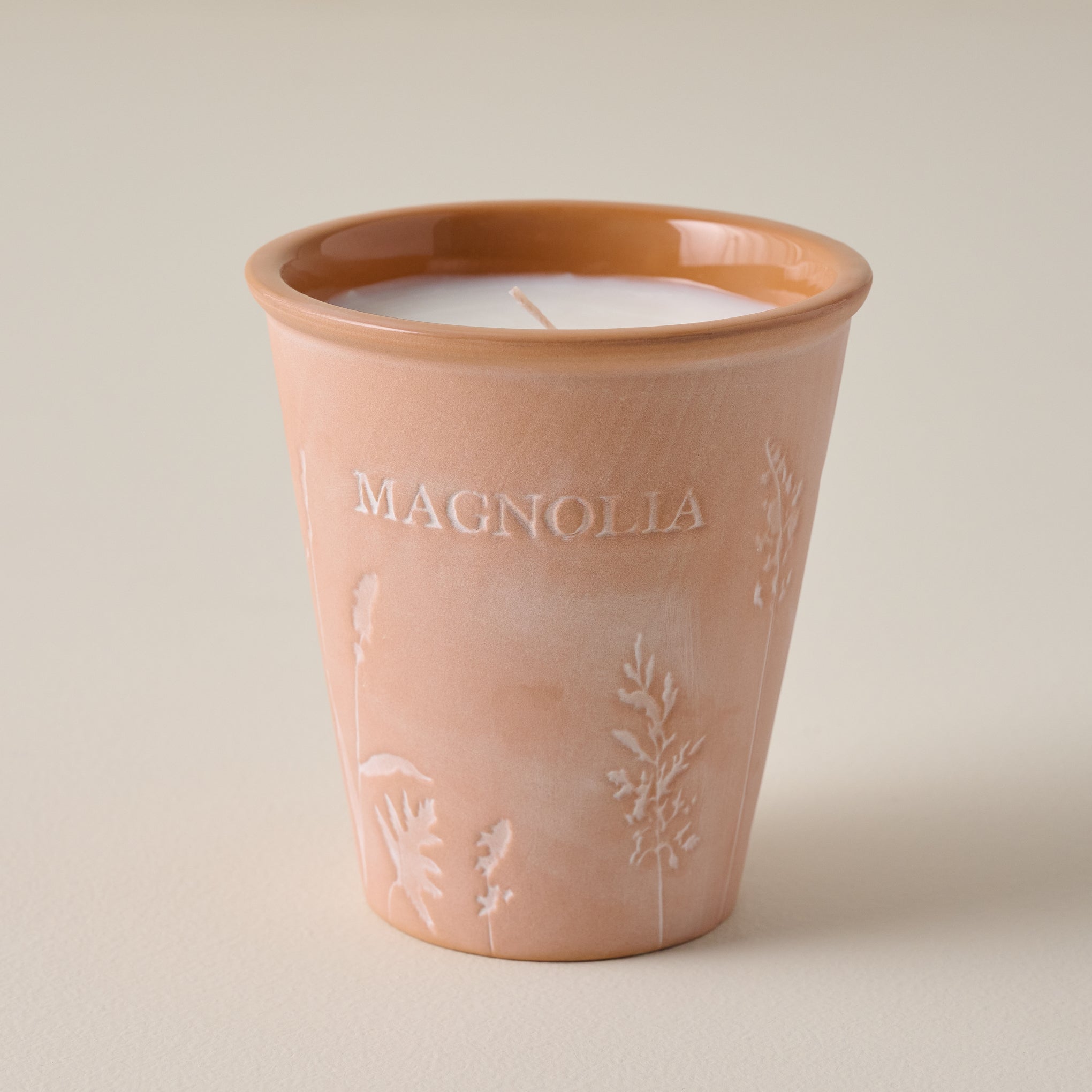 Magnoliass Sun-Drenched Fig Garden Pot Candle