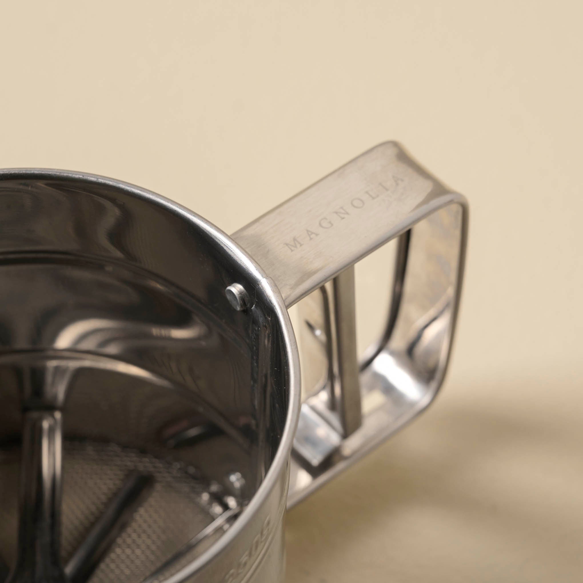 Magnoliass Flour Sifter close up