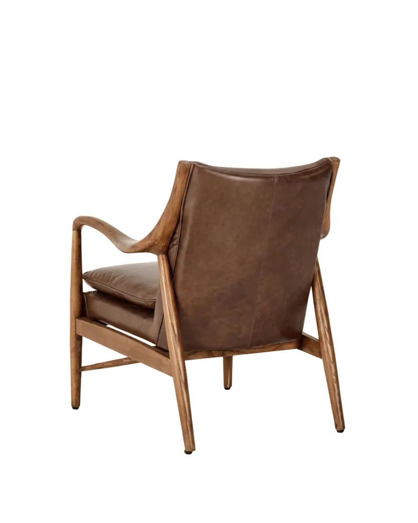 Holland Chair in cigar back view