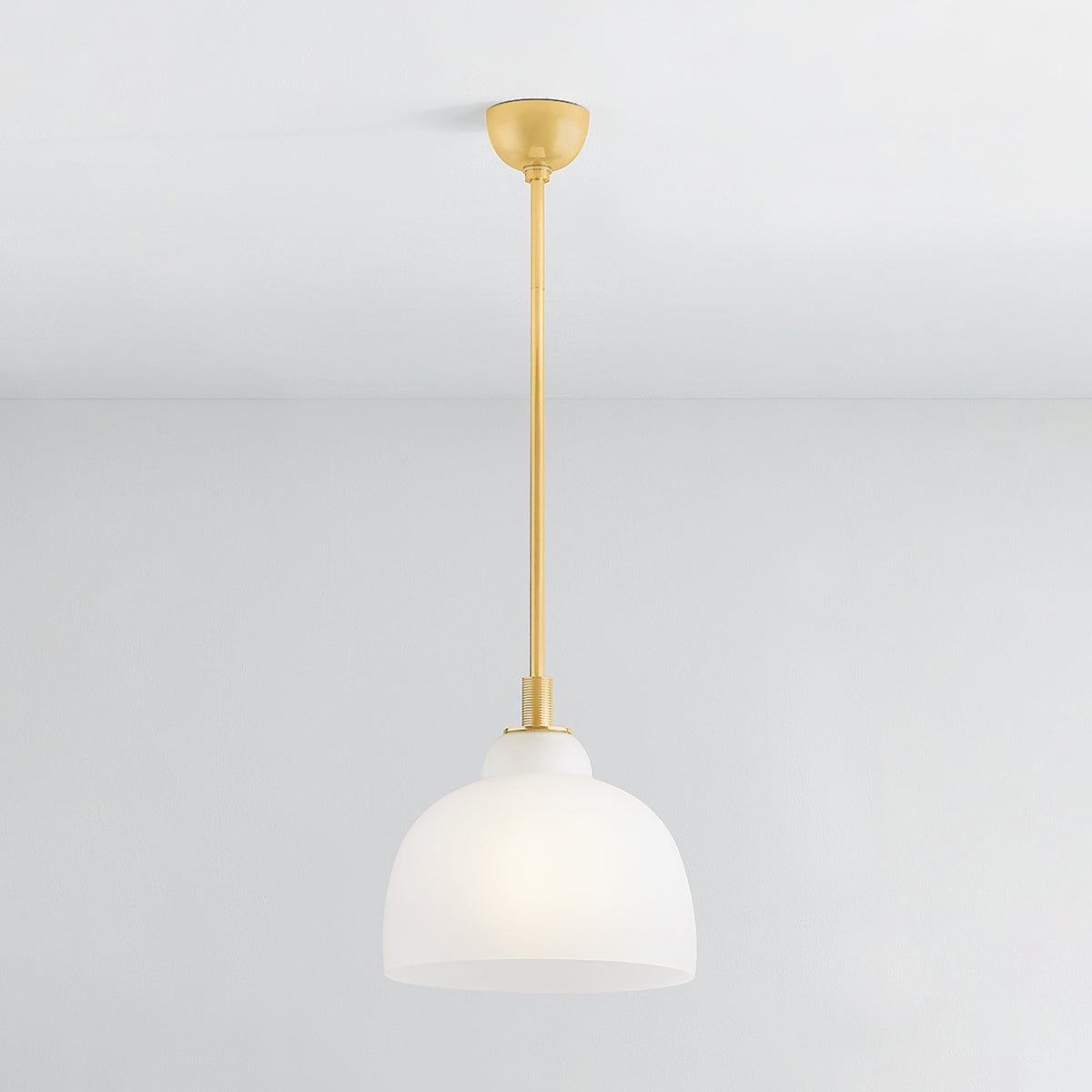 Robin Pendant shown with light on