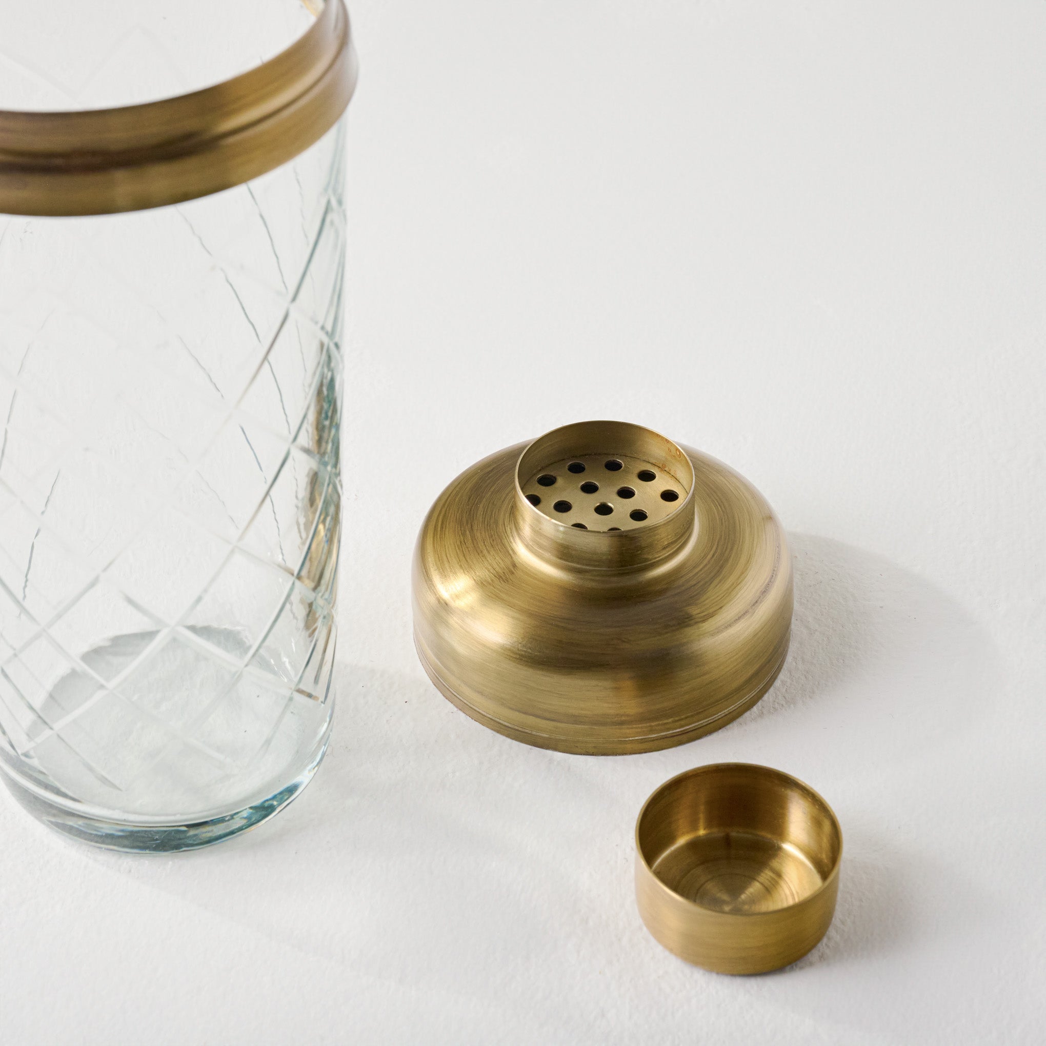 cocktail shaker up close