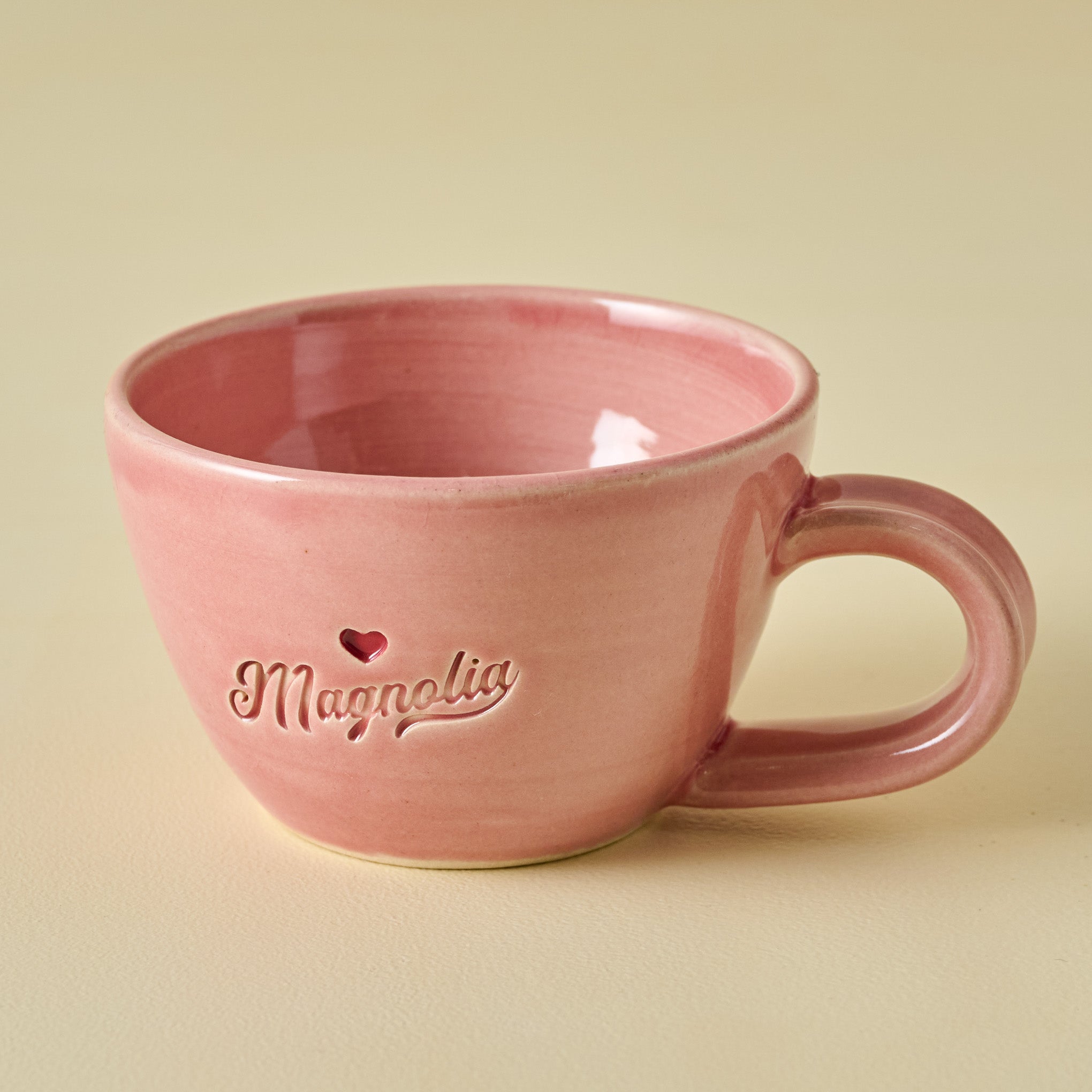 Black Oak Artisan Magnoliass Heart Mug