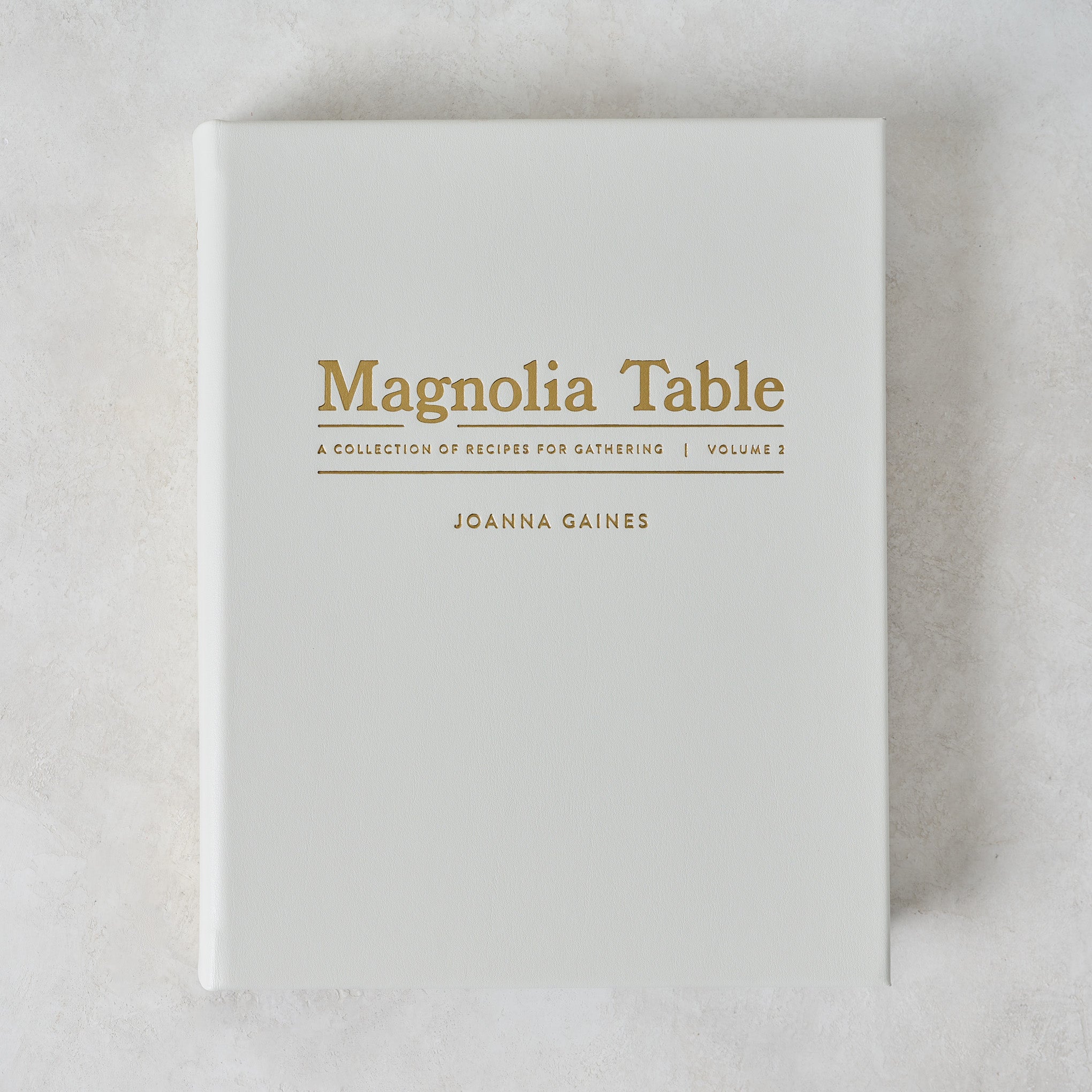 Leather Bound Magnoliass Table, Volume 2