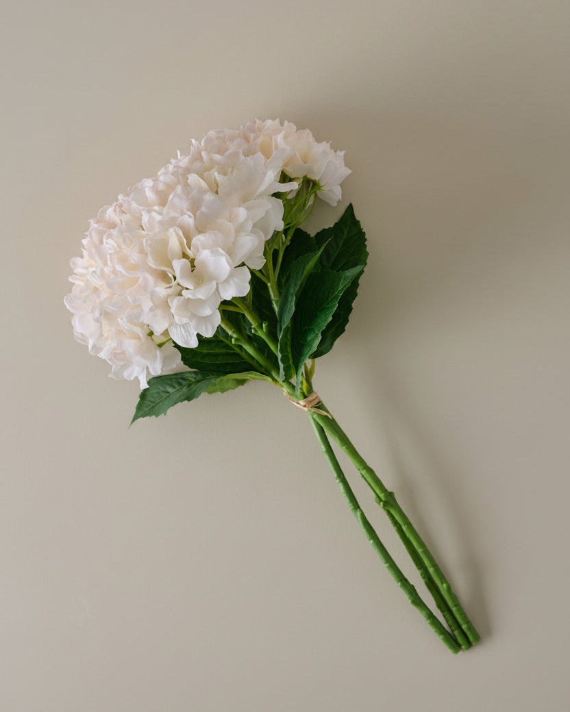 Real Touch Cream Hydrangea Bundle