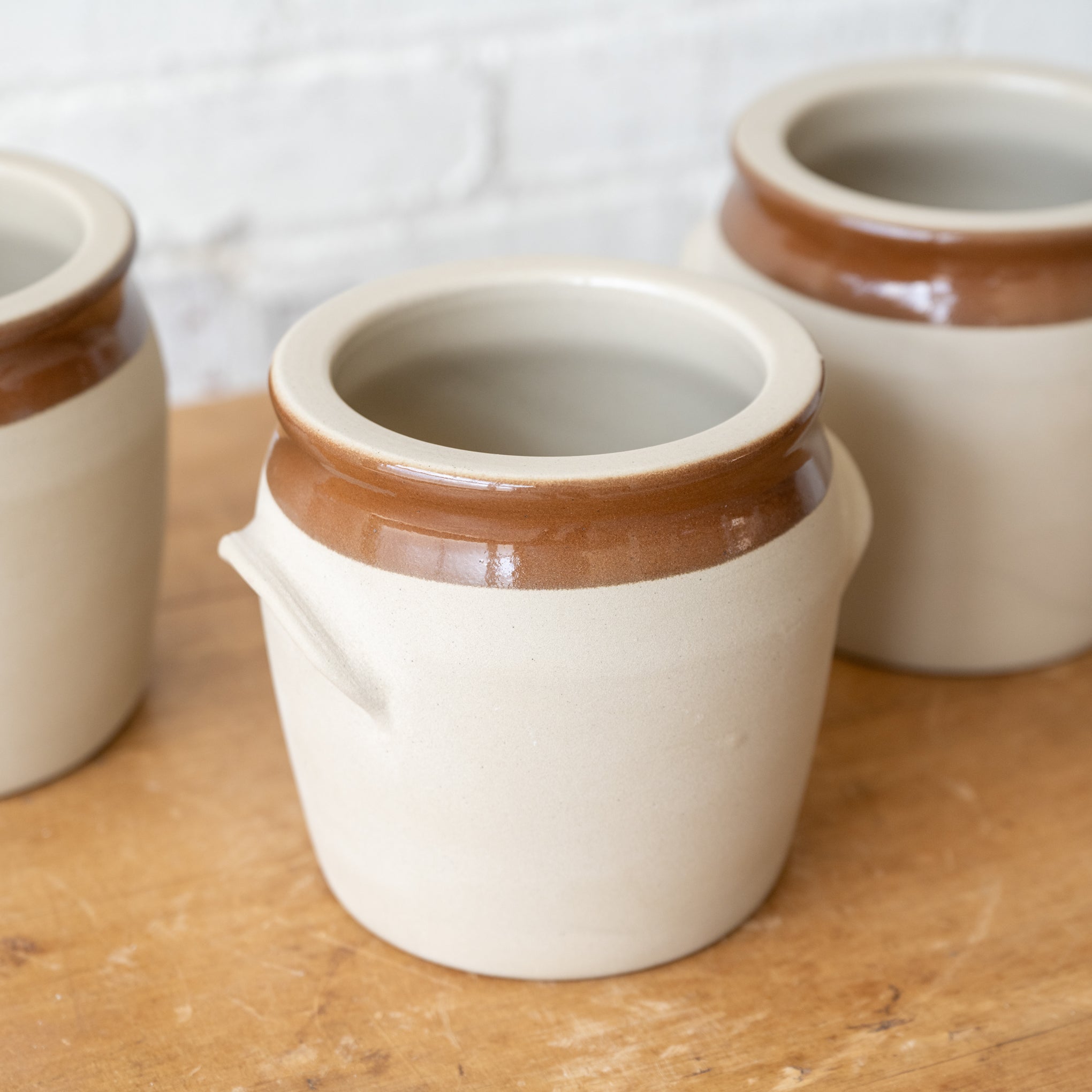 Found French Stoneware Crock