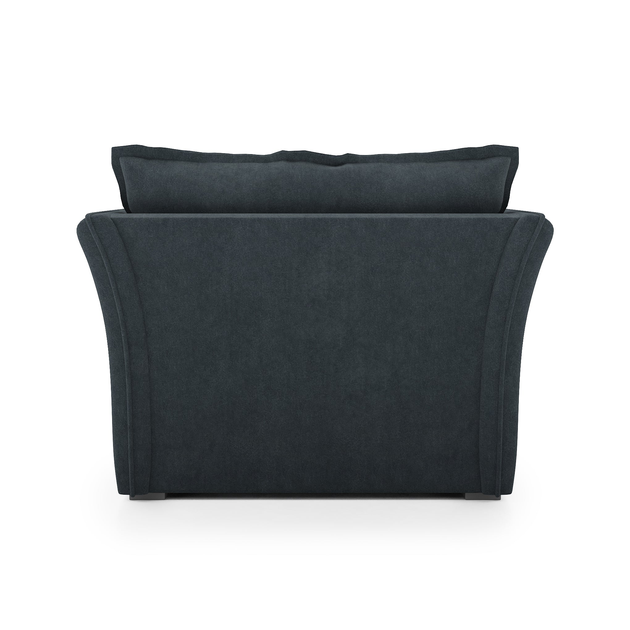 Sunday Chair inkwell velvet back view
