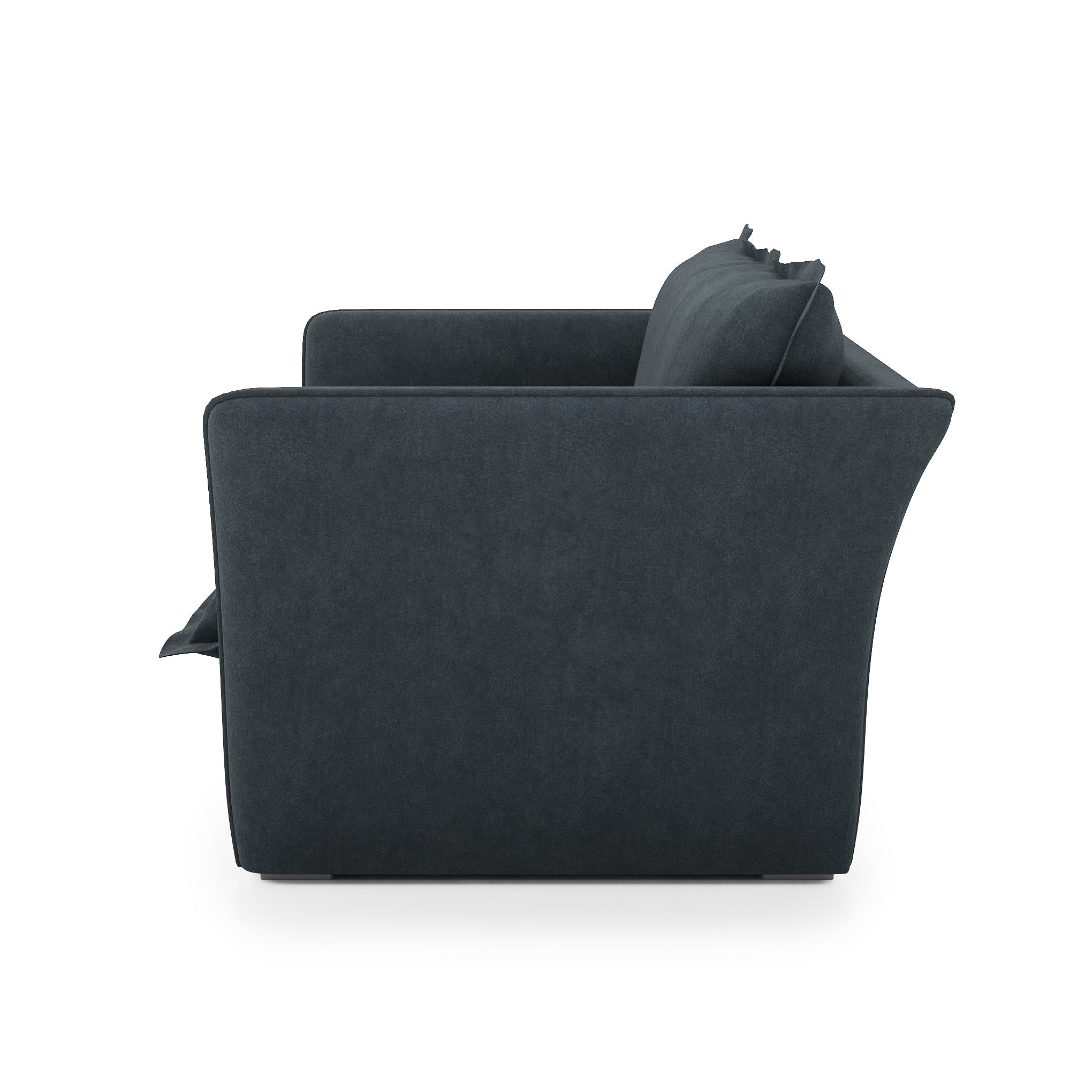 Sunday Chair inkwell velvet side view