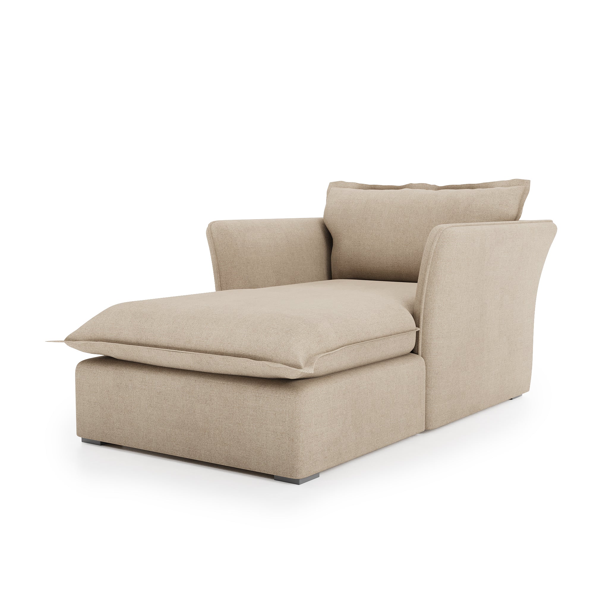 Sunday Chaise natural linen
