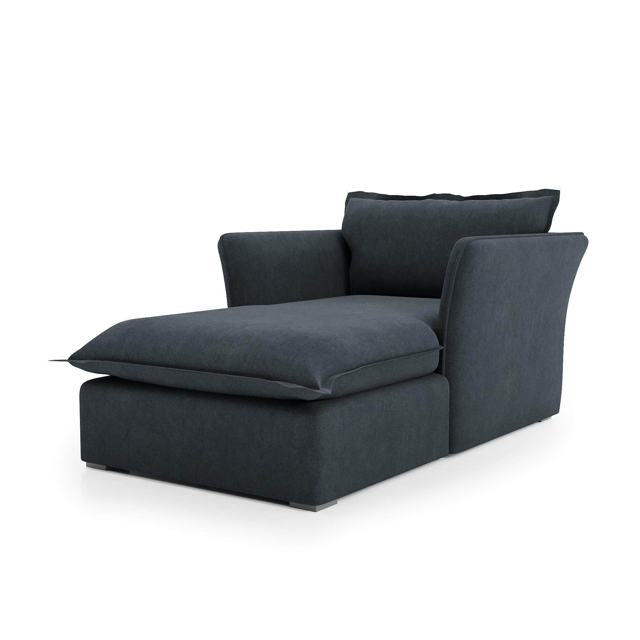 Sunday Chaise inkwell velvet
