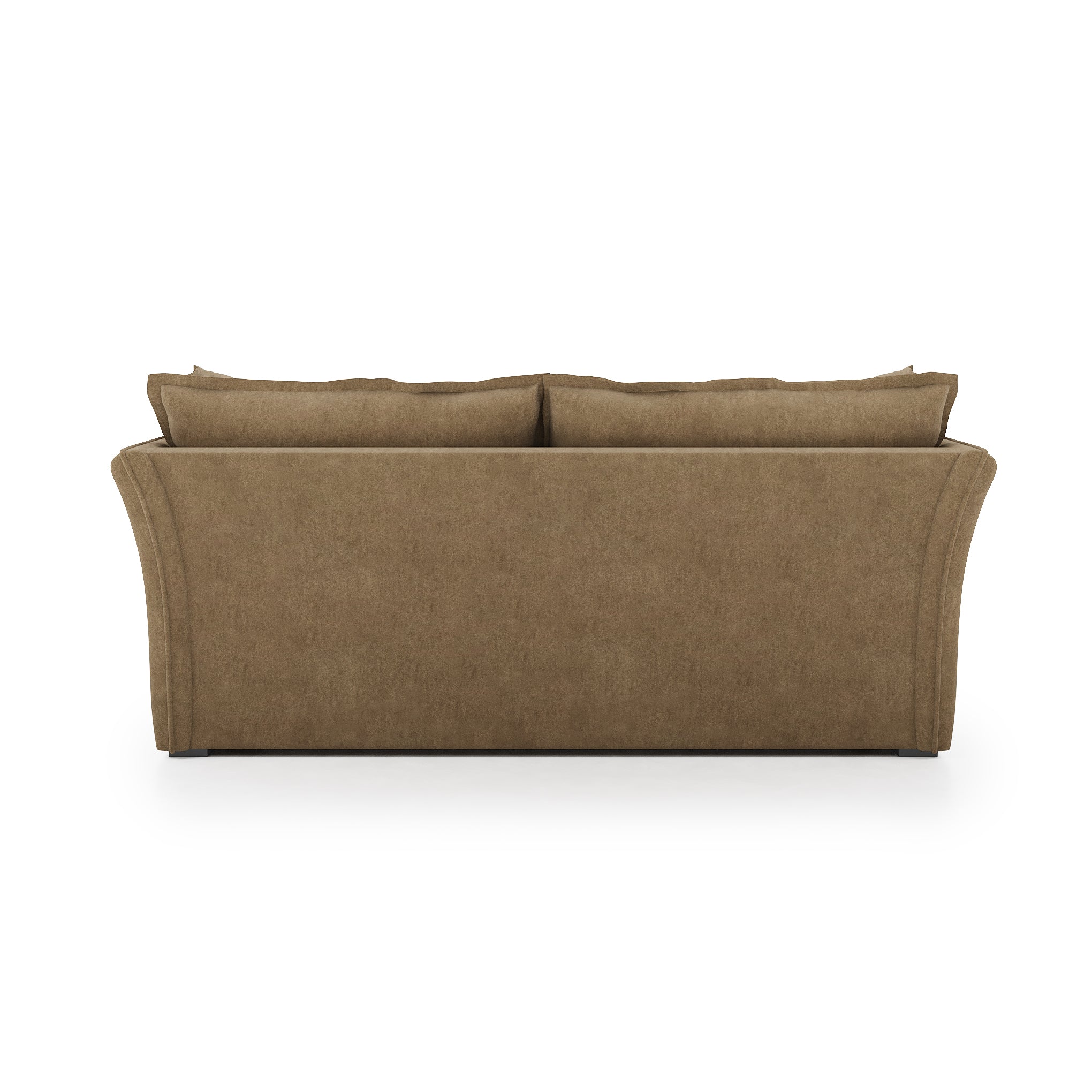 Sunday Sofa camel velvet  back view