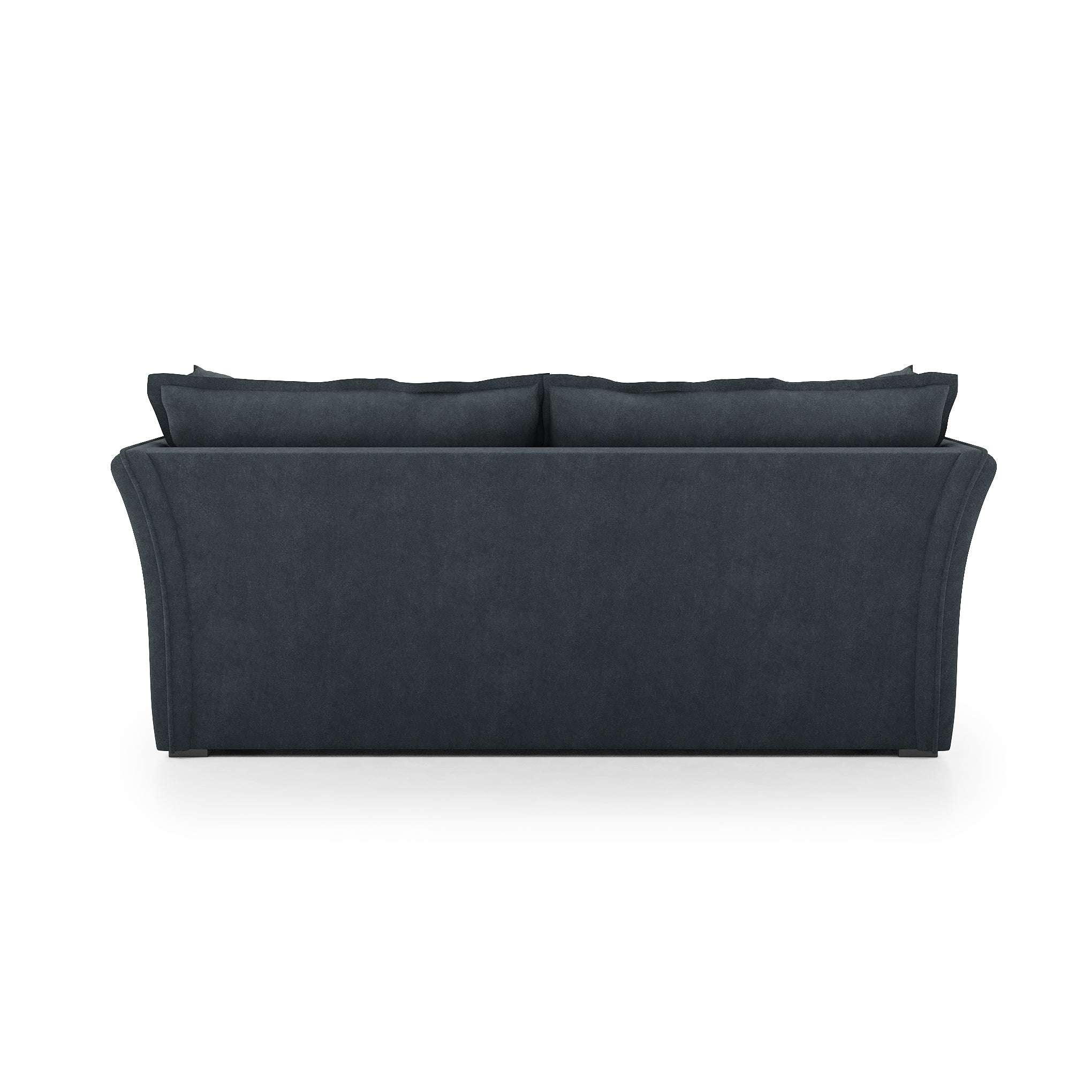 Sunday Sofa inkwell velvet back view