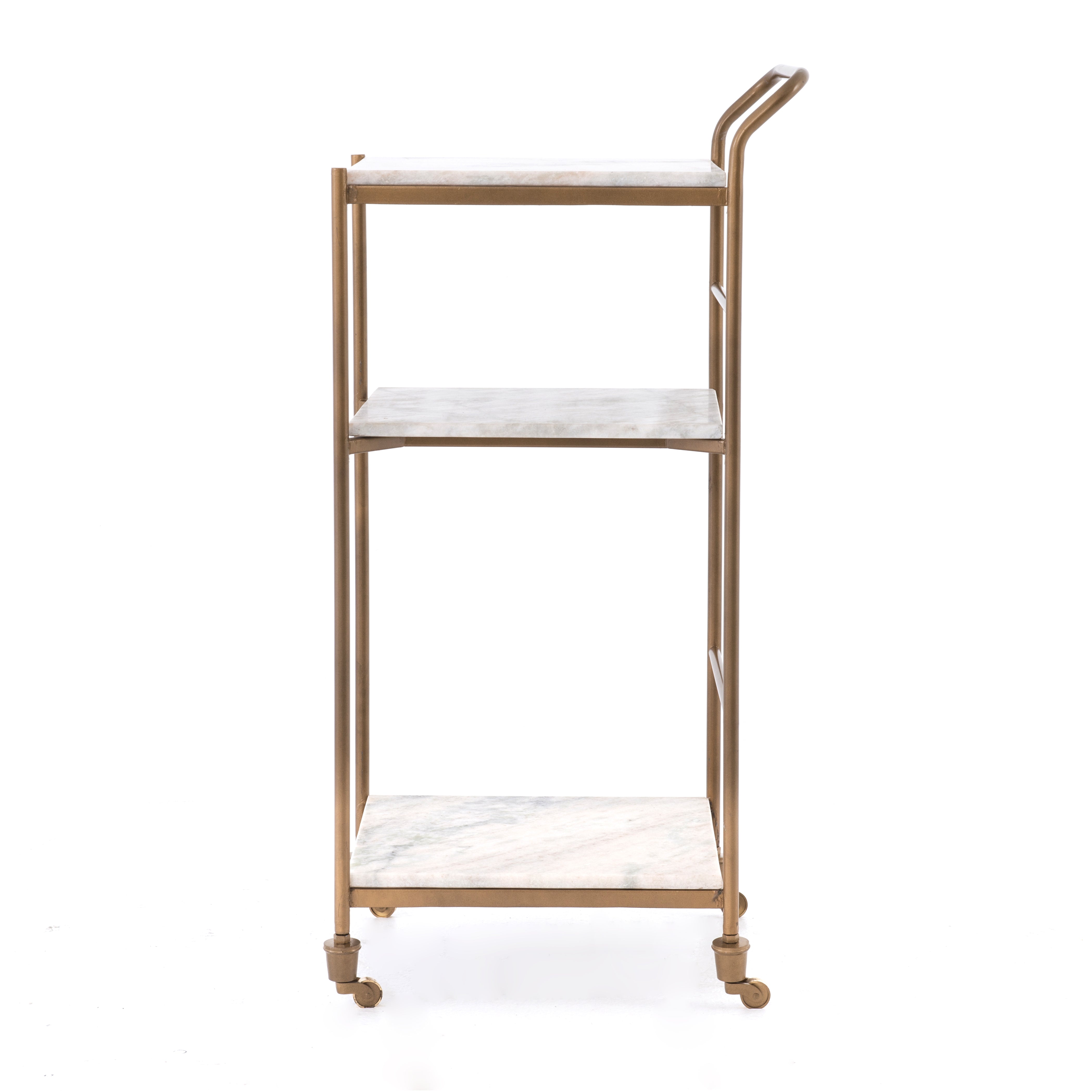 Small Daisy Bar Cart side