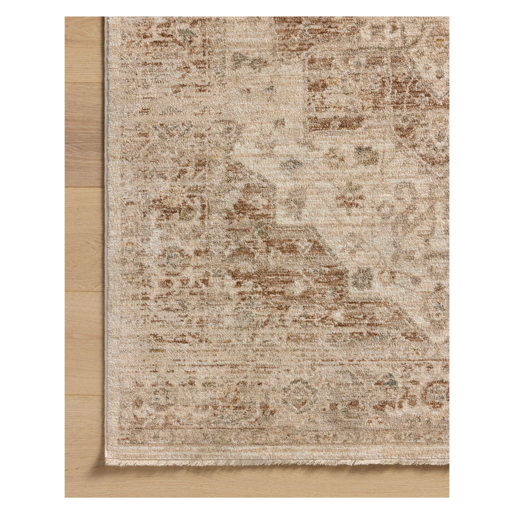 Junie Natural Clay Rug corner