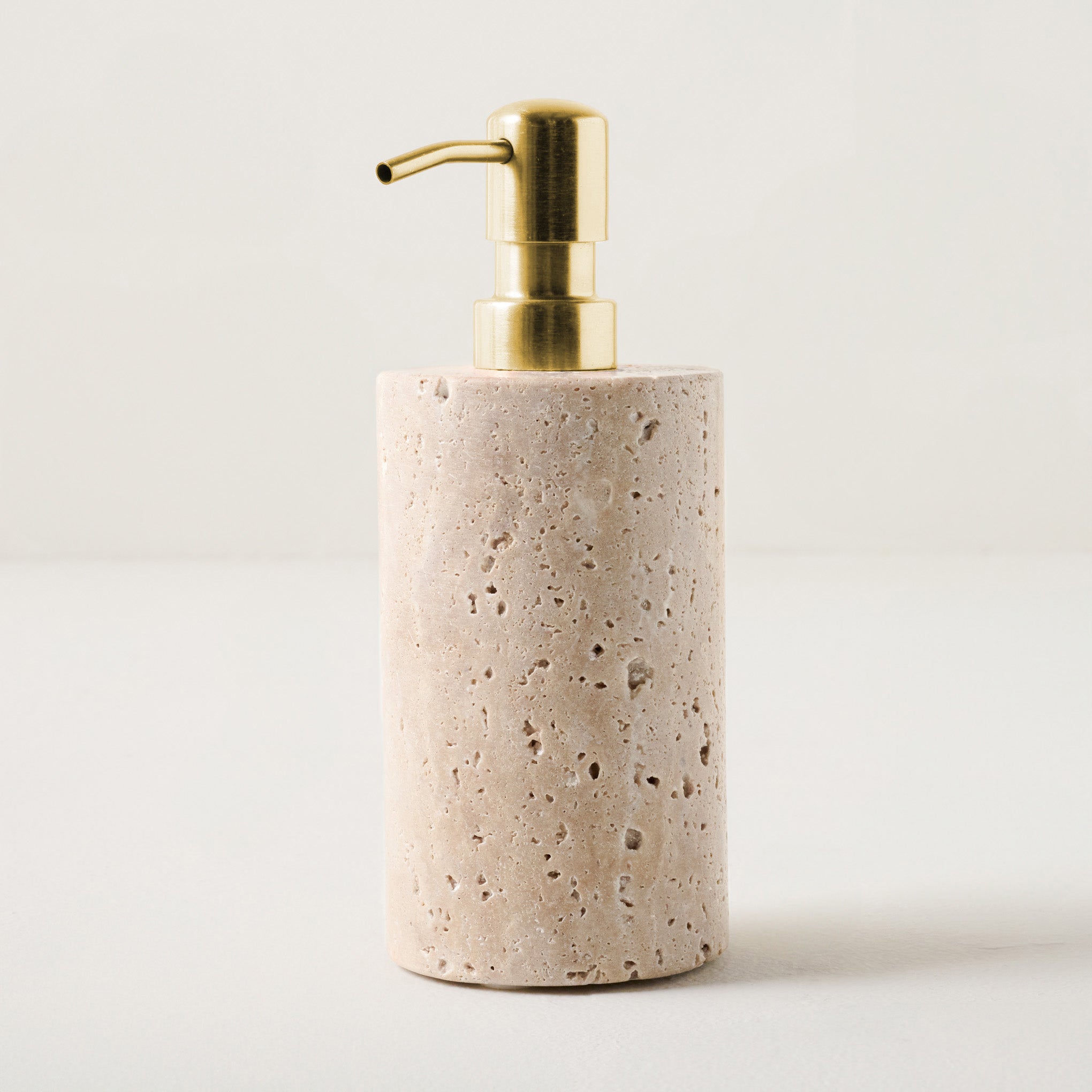 Travertine Soap Dispenser
