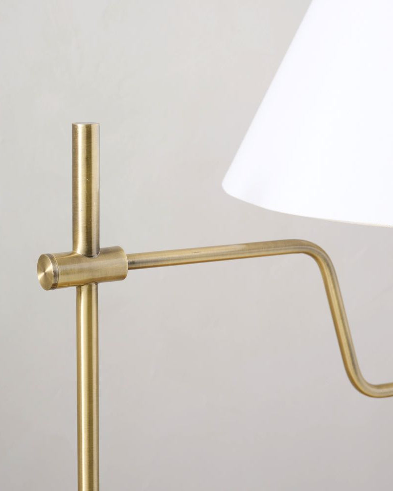Maren Library Floor Lamp close up of detail