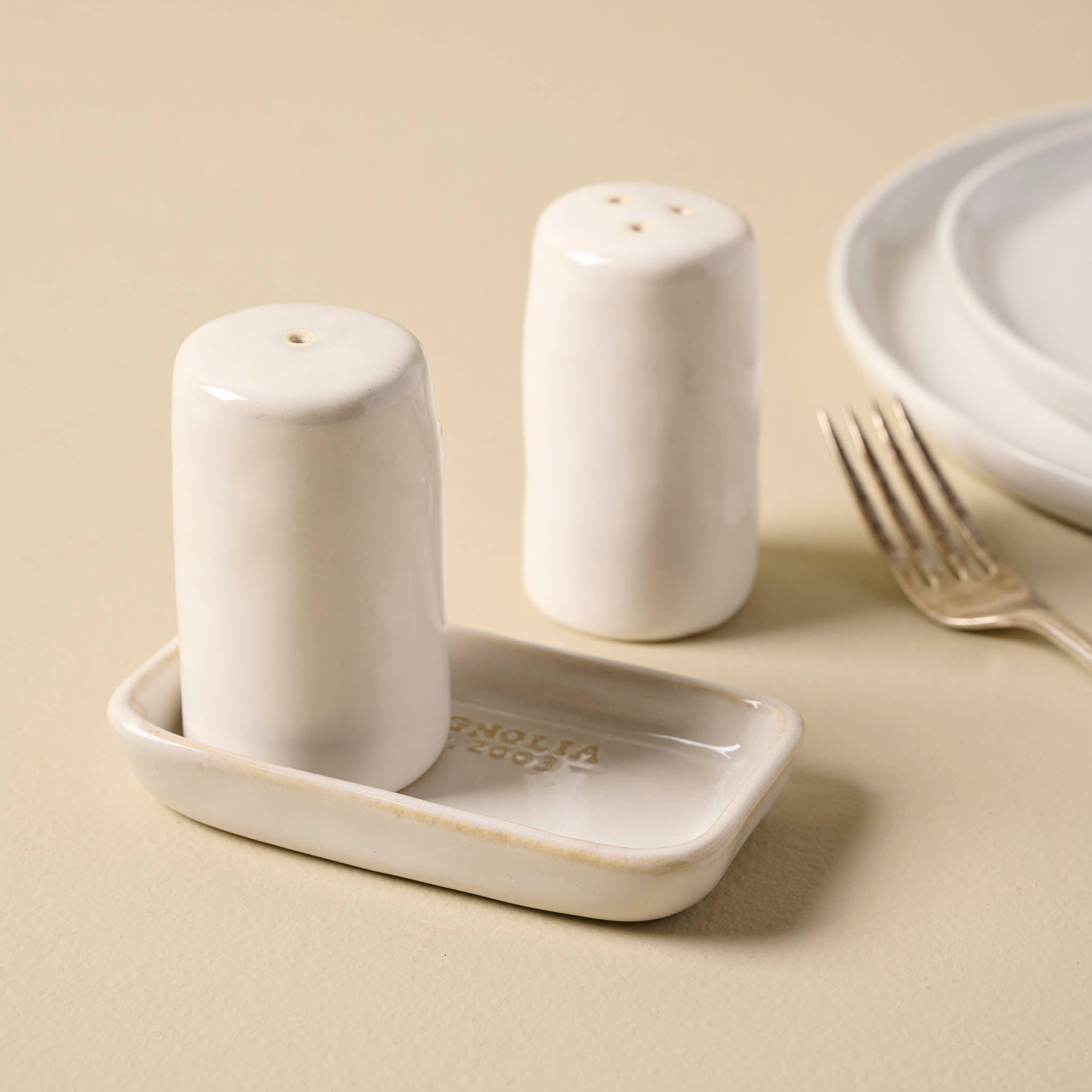 Magnoliass Est. Salt and Pepper Shakers