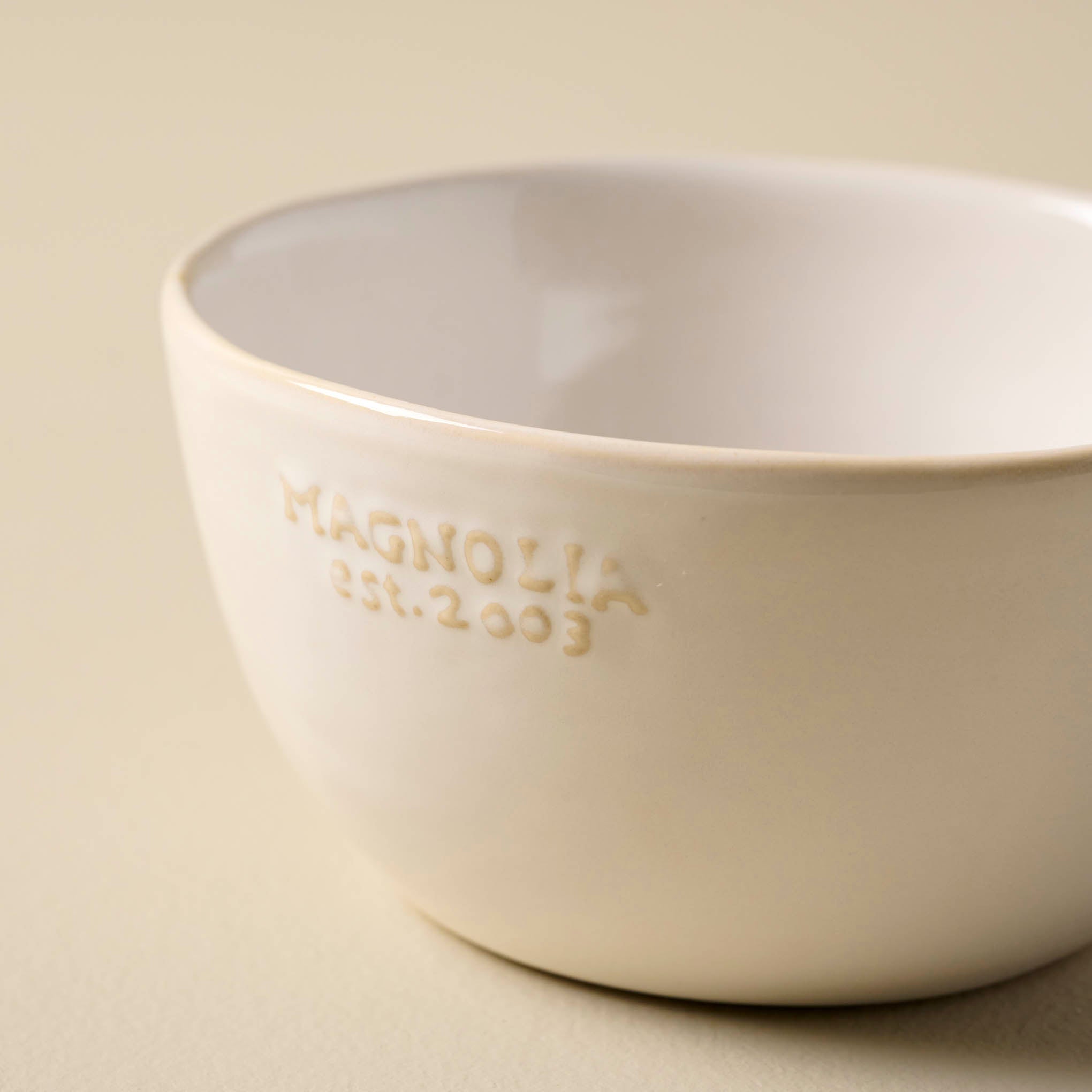 Magnoliass Est. Cereal Bowl close up
