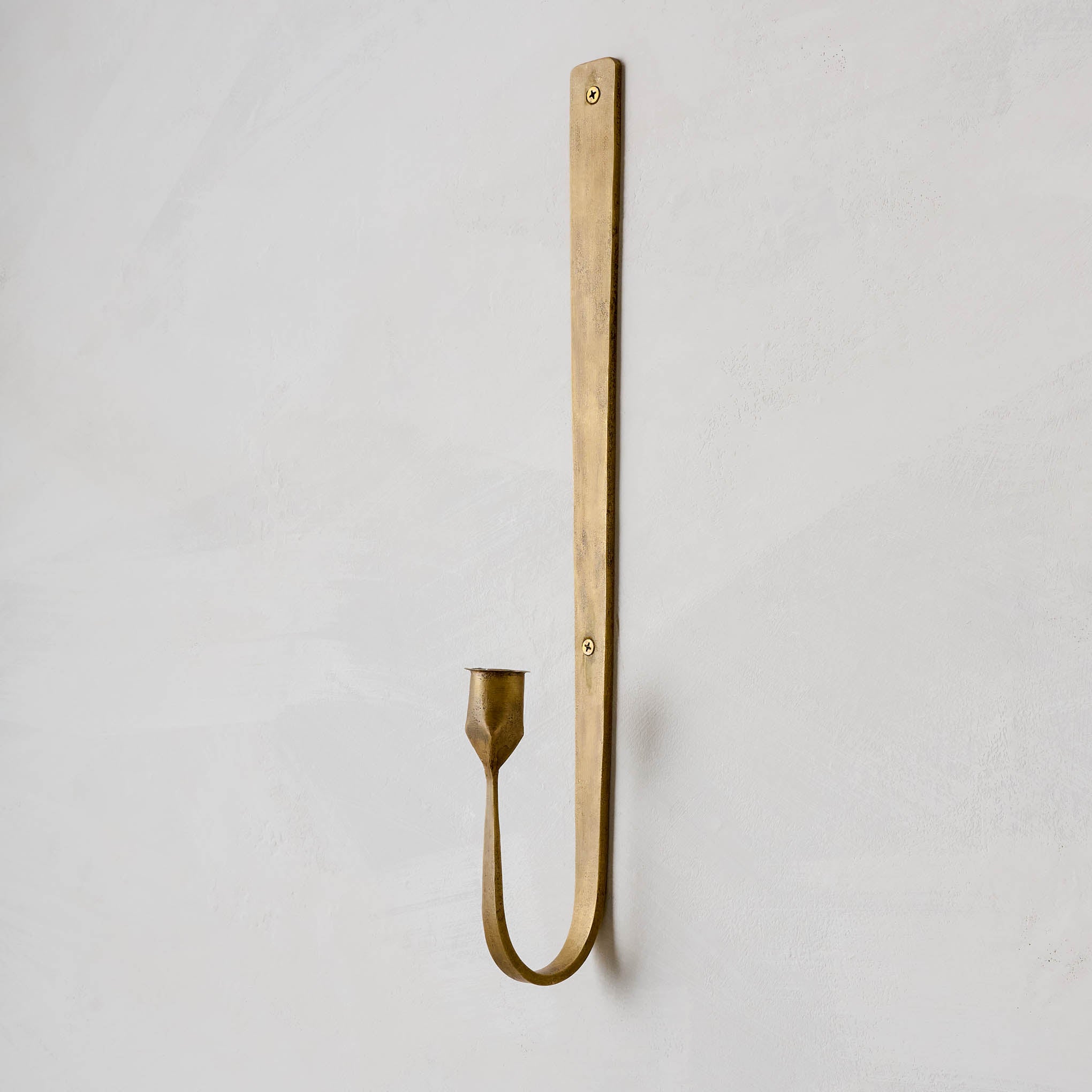 Julian Forged Iron Wall Sconce in antique brass