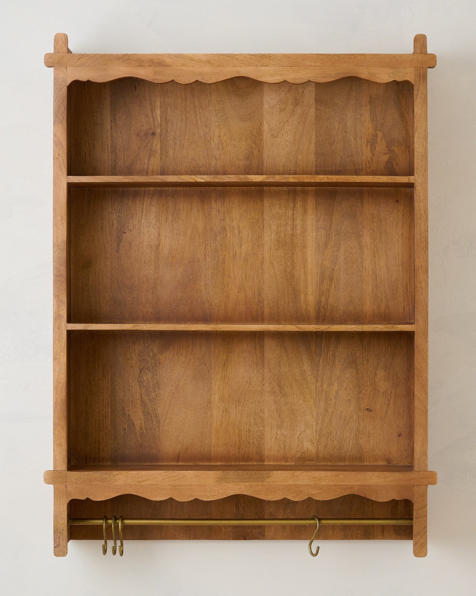 Daphne Wooden Wall Shelf