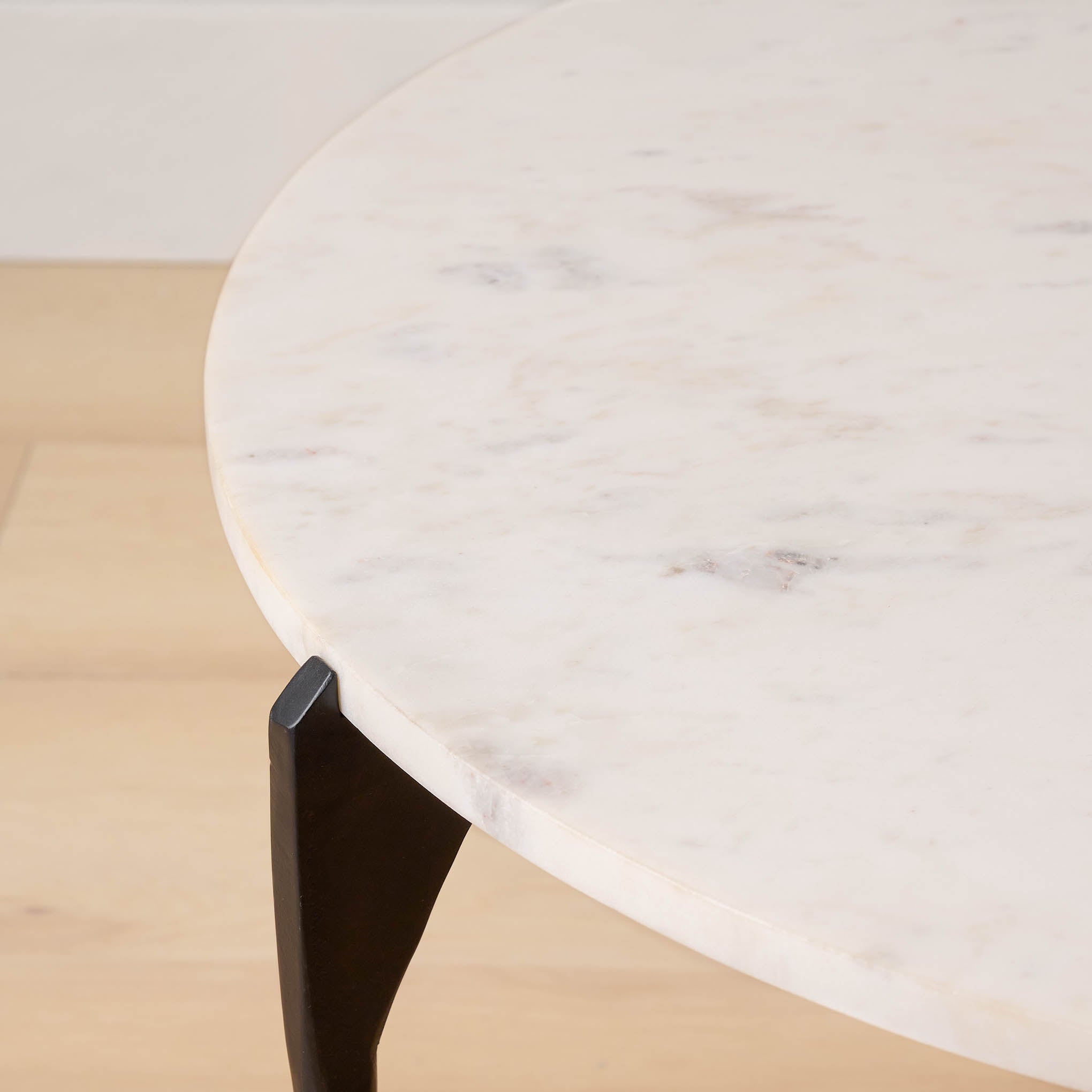 Dorsey Marble Coffee Table close up