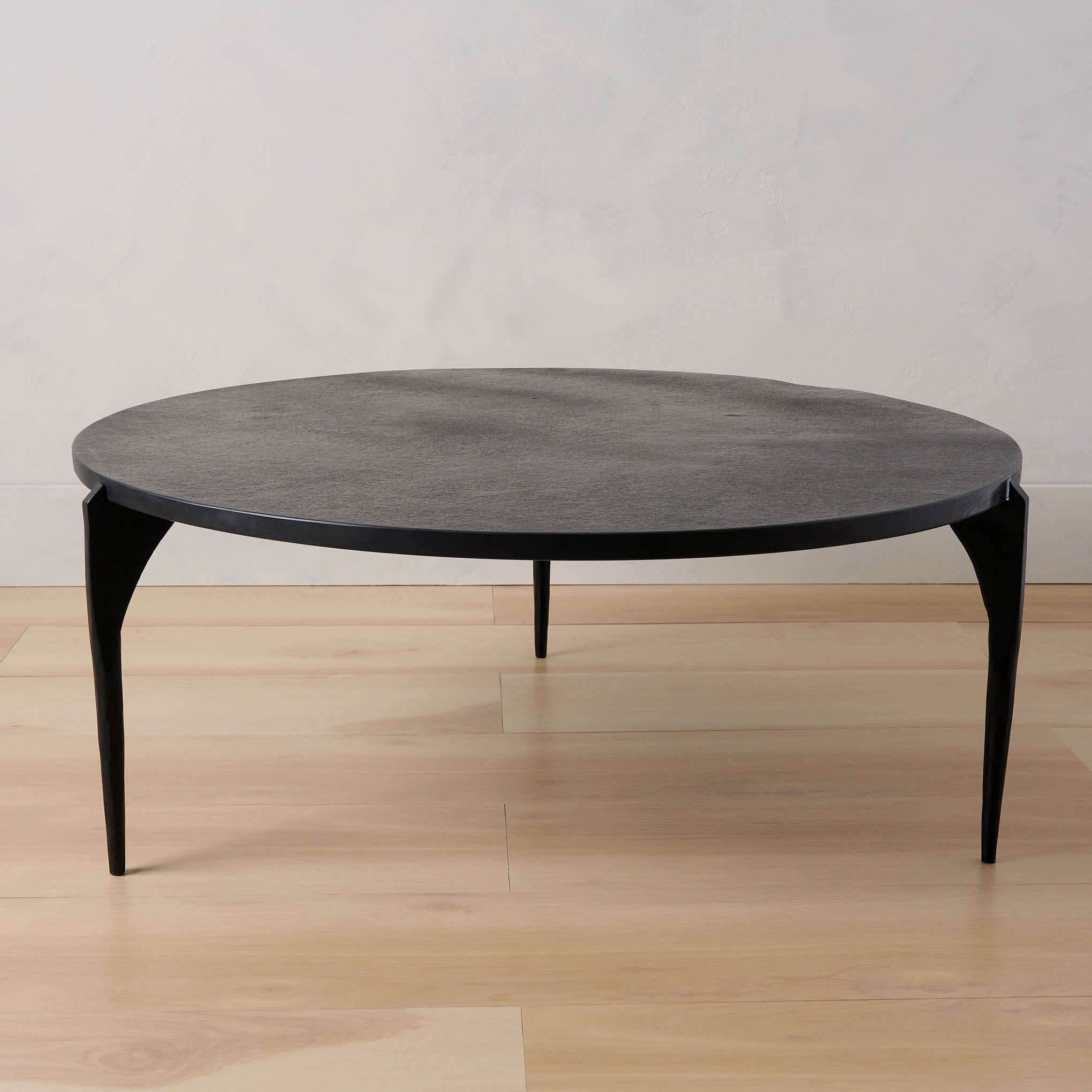 Dorsey Marble Coffee Table in black marble