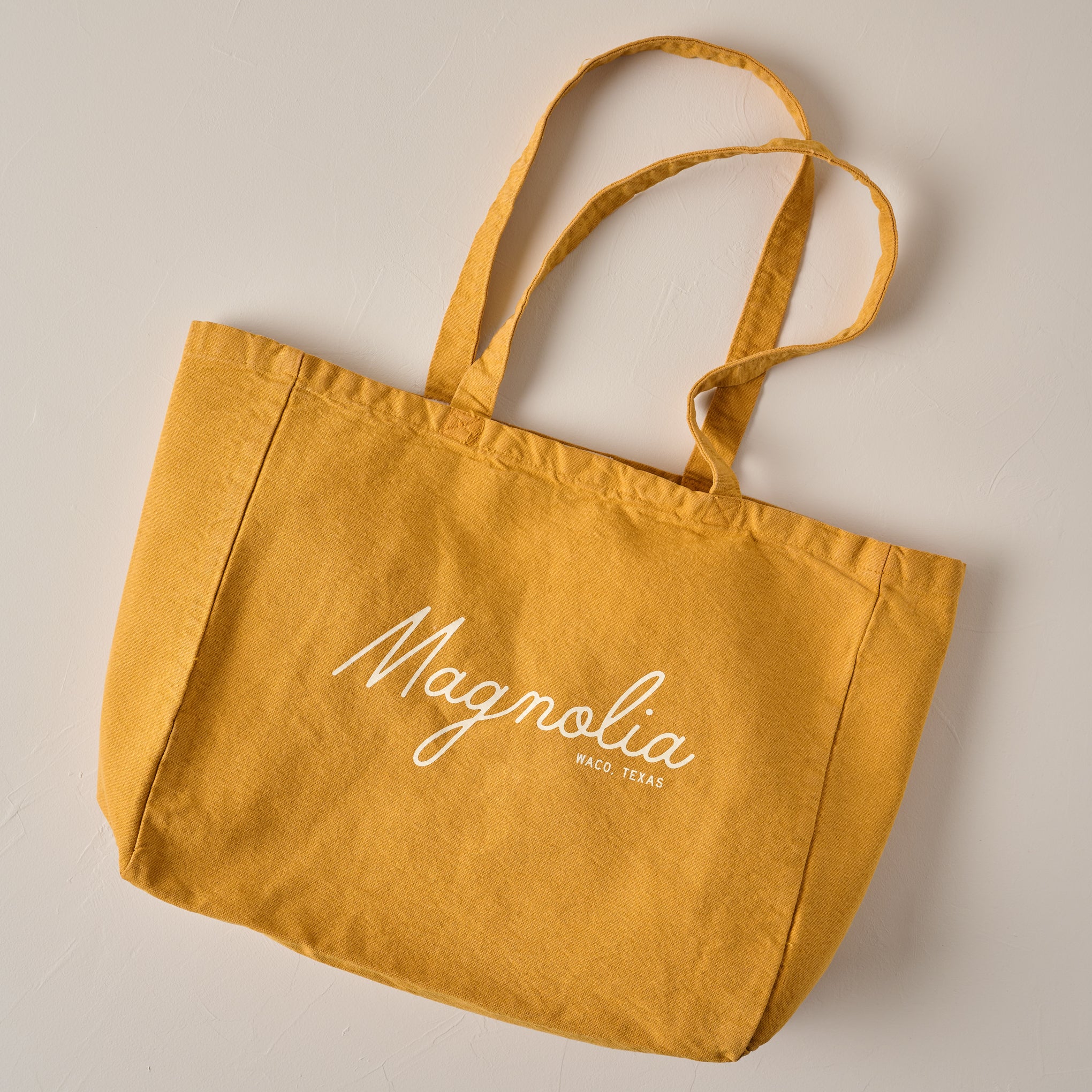 Magnoliass Gold Script Tote