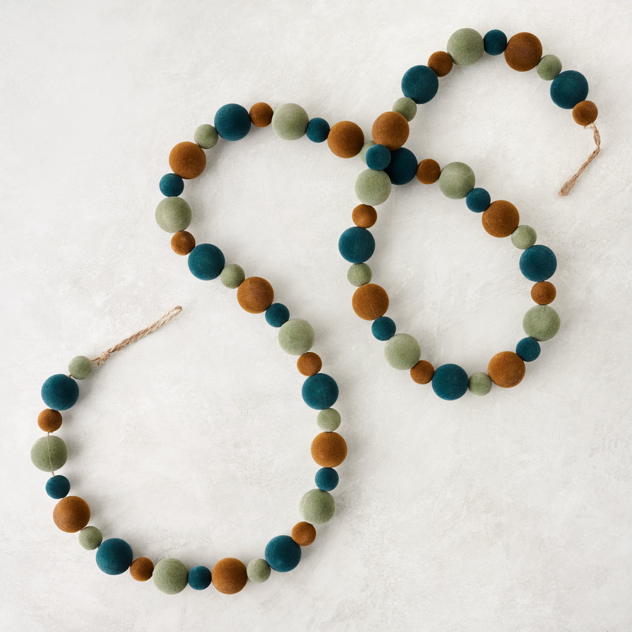 Cool Colorful Flocked Garland