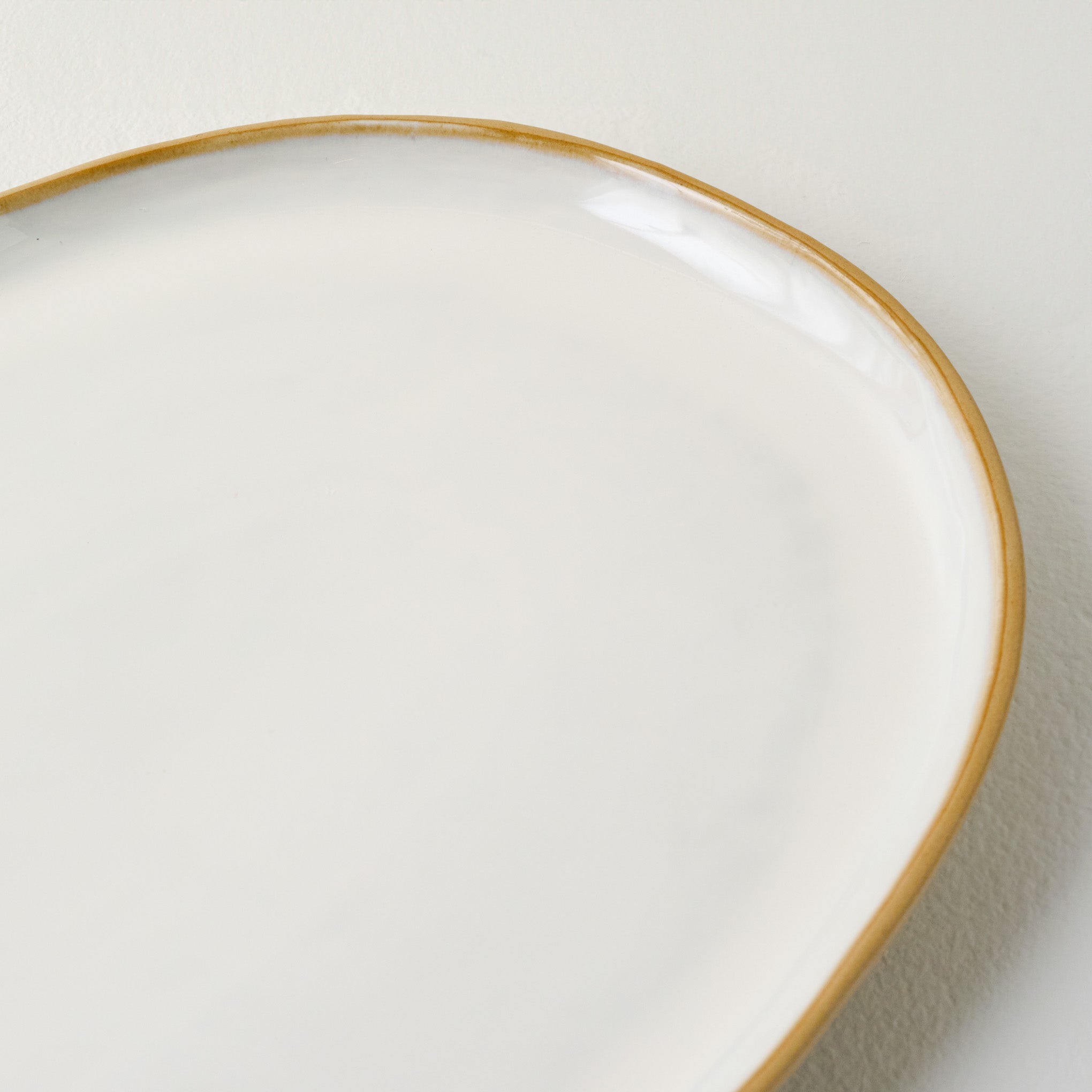 Stone White Lakelynn Serving Platter up close