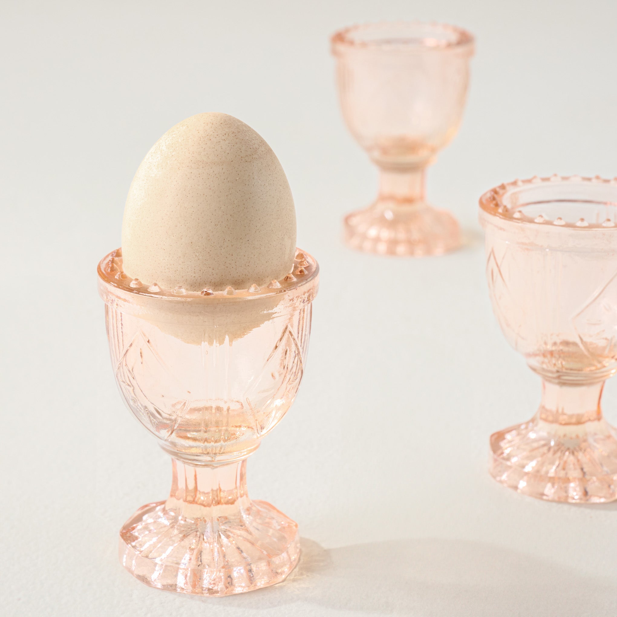 Ellis Vintage-Inspired Egg Cup shown with egg