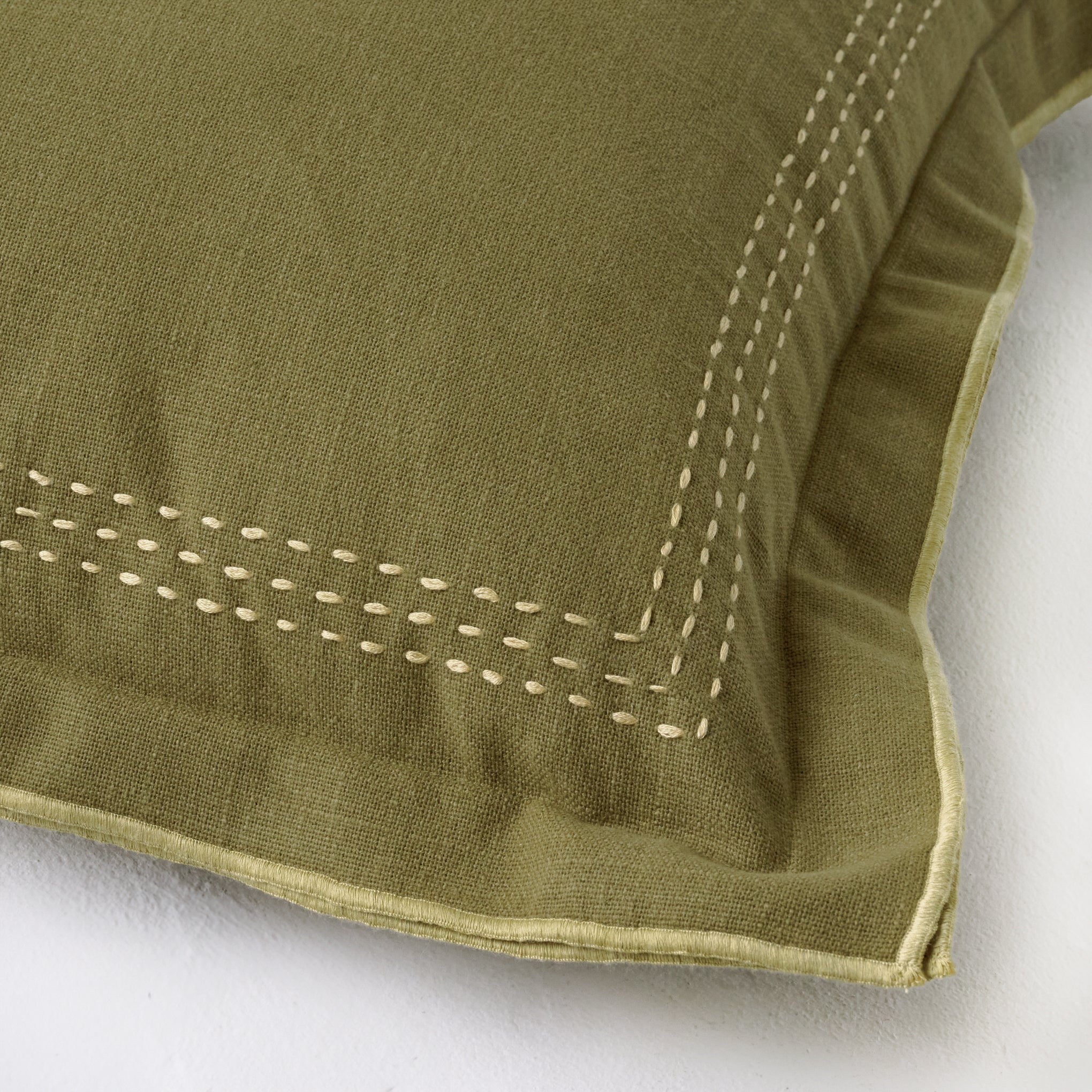 Nutria Felix Embroidered Pillow
