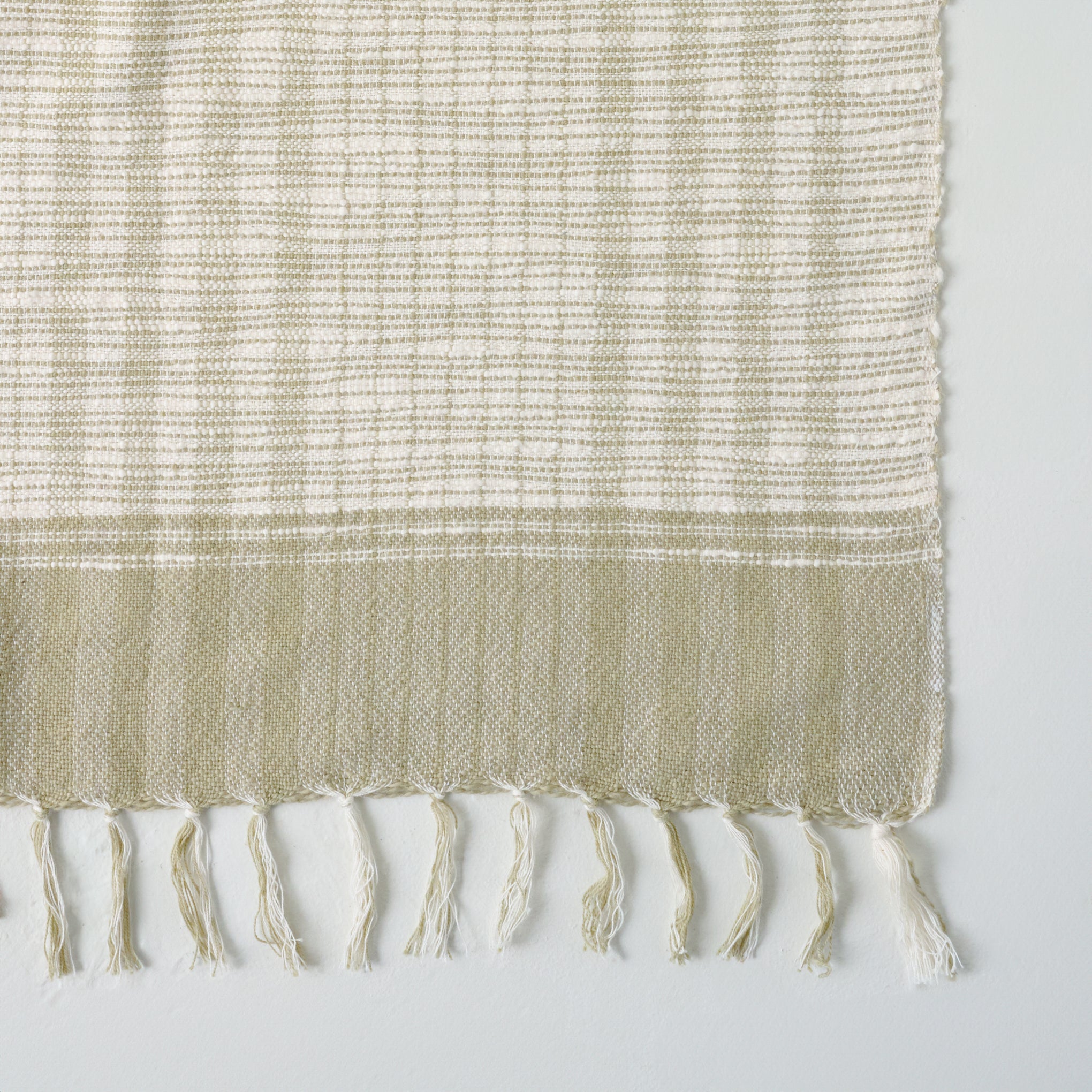 Moss Merrill Plaid Throw